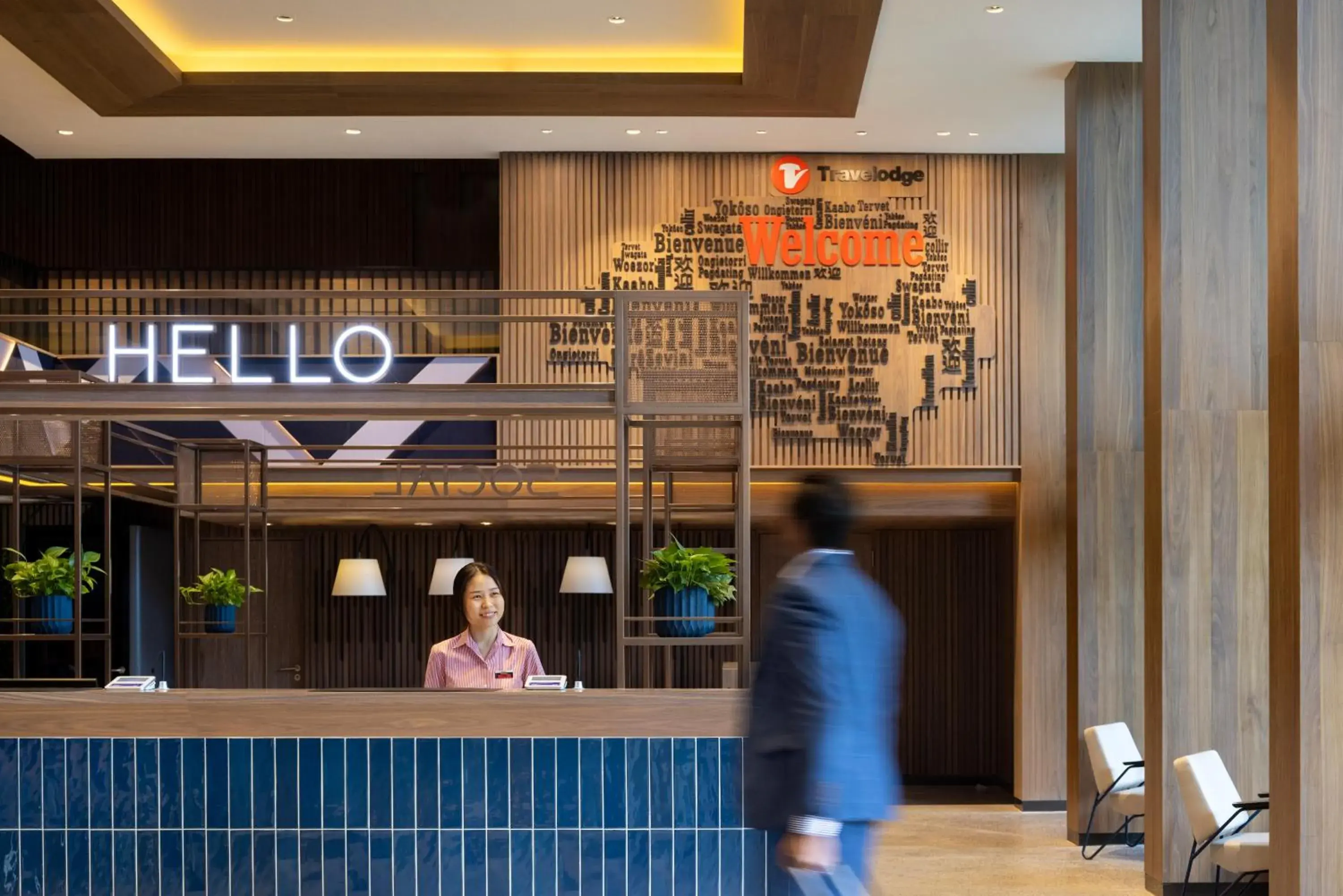 Lobby or reception in Travelodge Harbourfront Singapore Lobby or reception in Travelodge Harbourfront Singapore