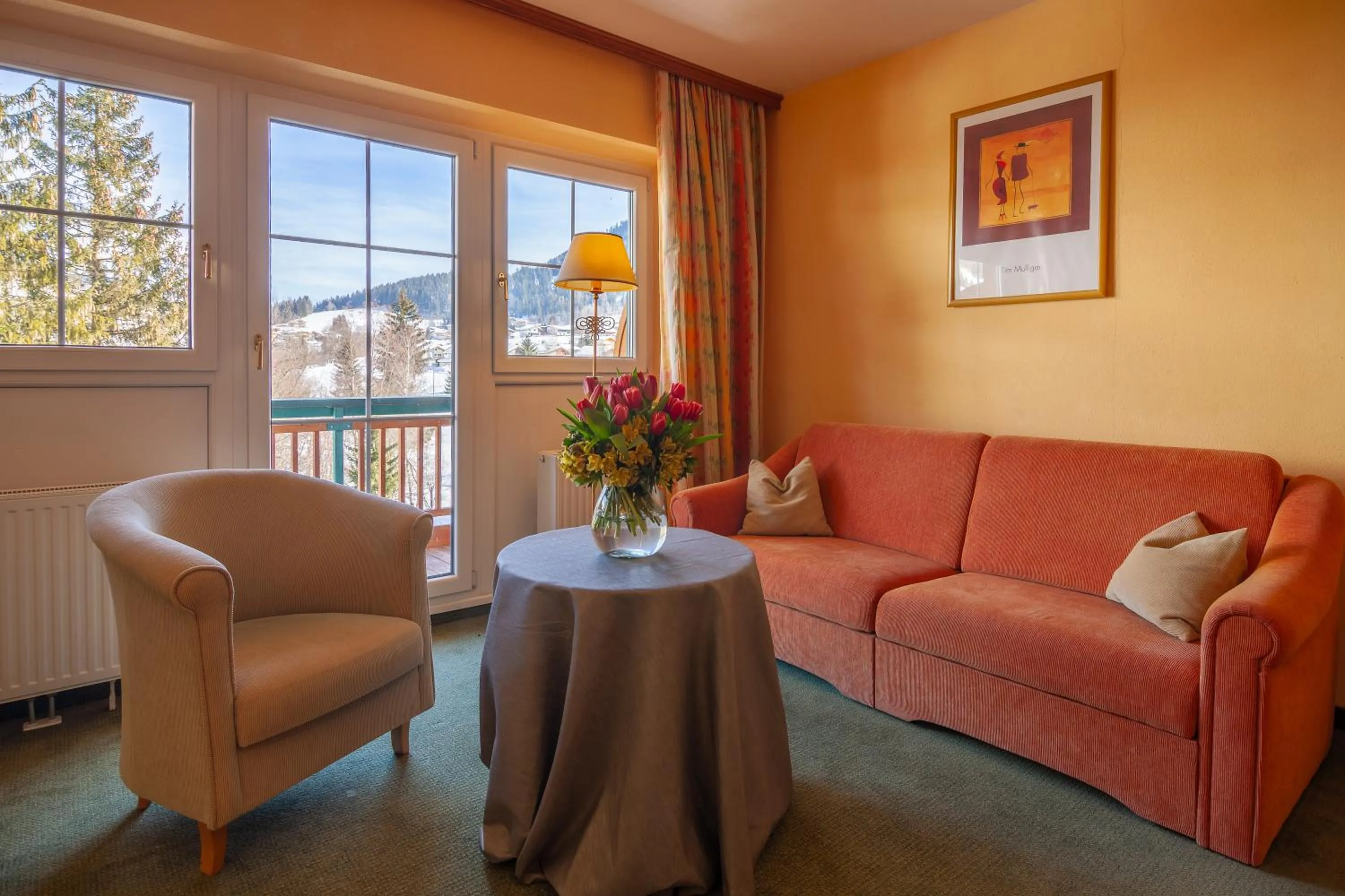 Seating area in Hotel Sonnschein