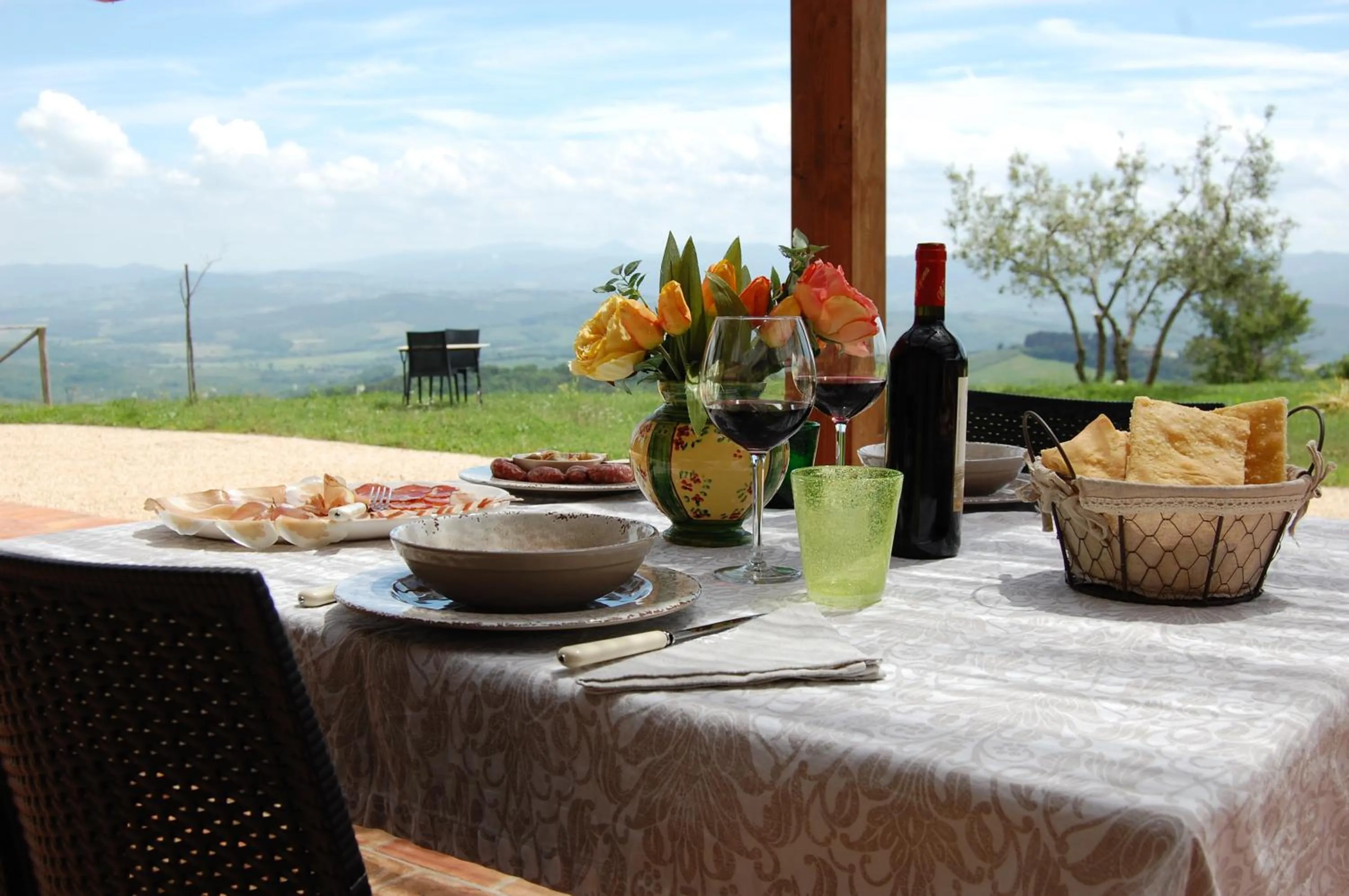 Lunch in Il Podere Bellavista