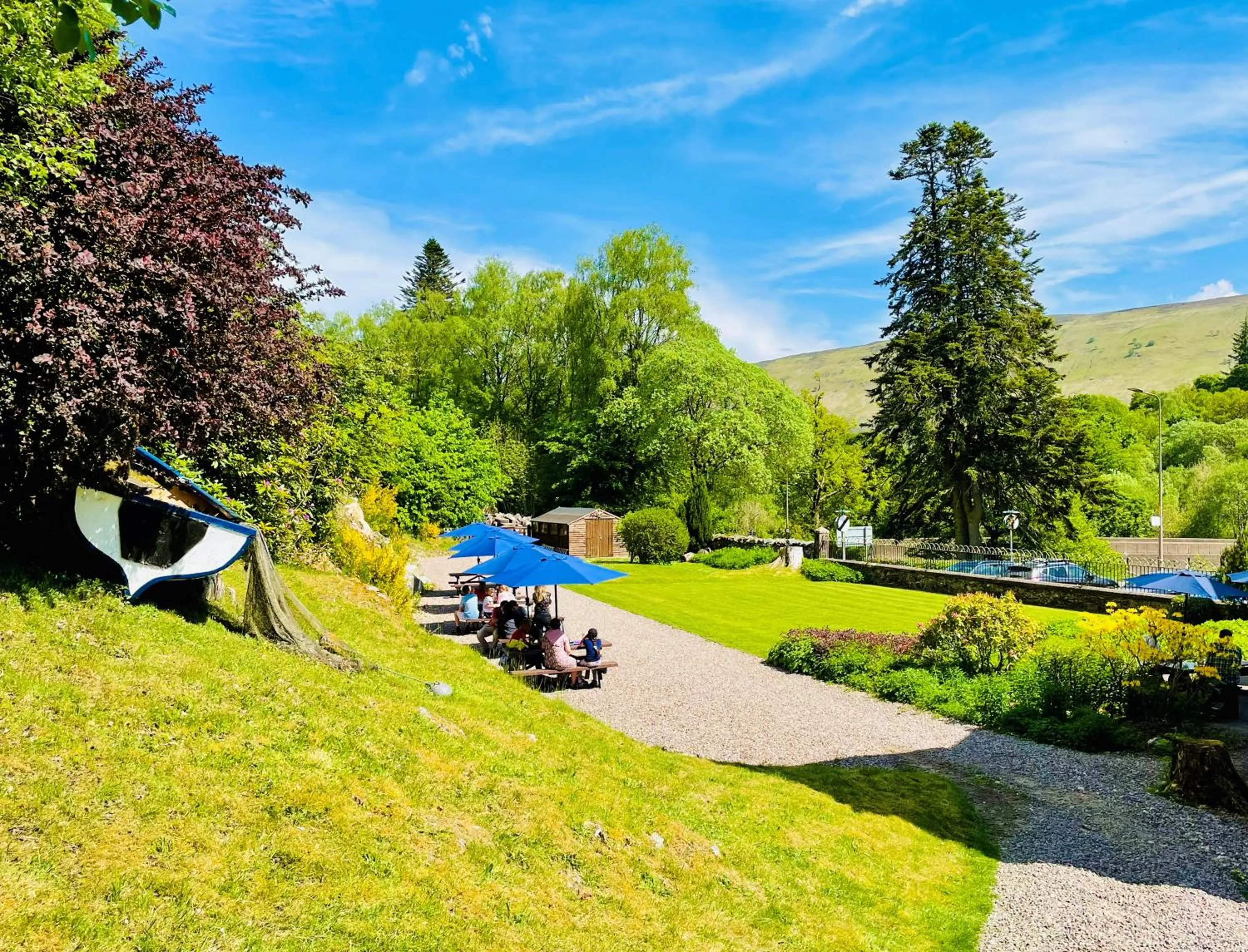 Garden in Invergarry Hotel