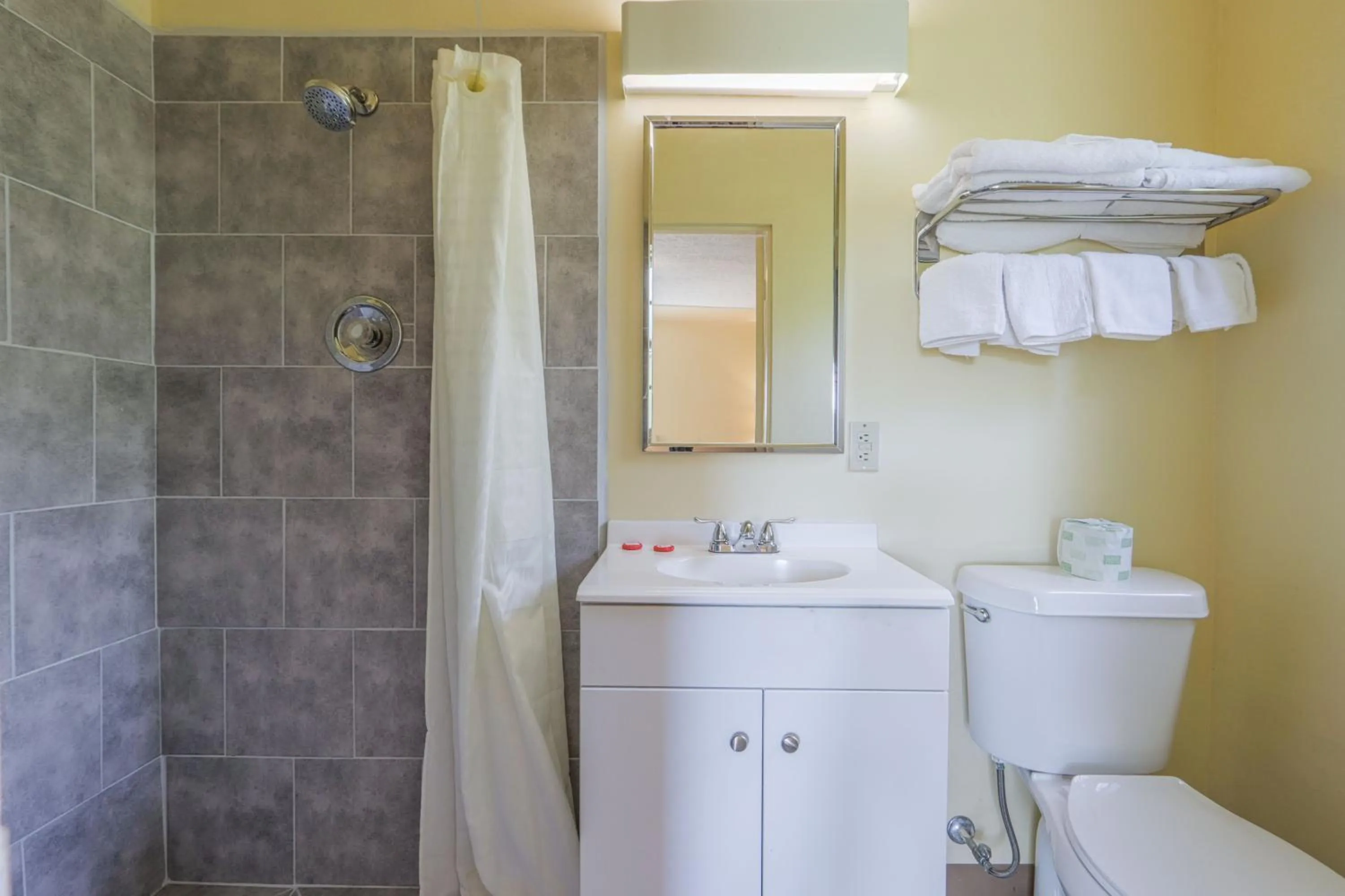 Bathroom in OYO Hotel North Lima OH - Boardman