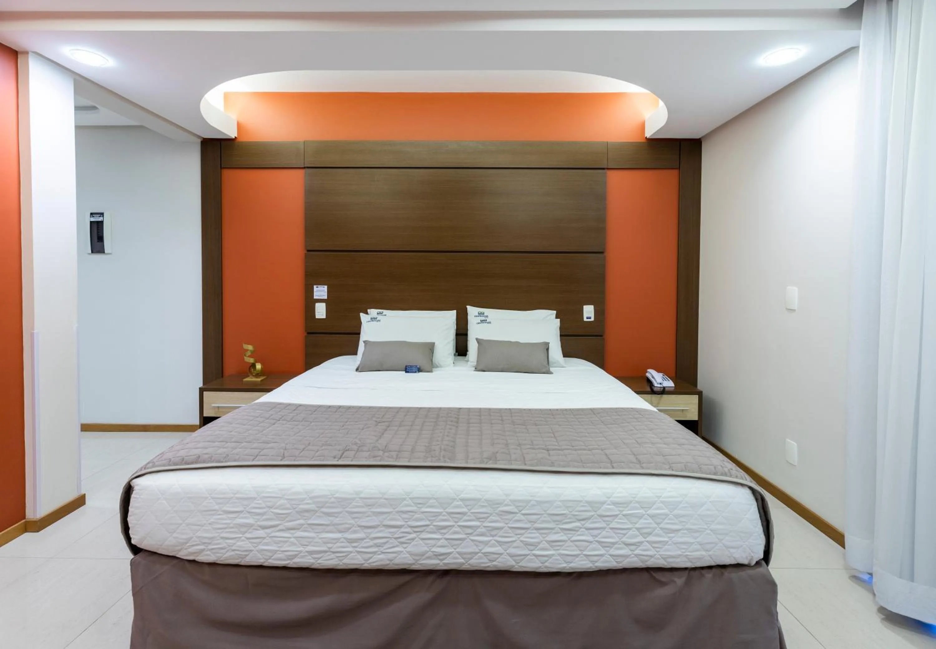 Bed in Centromar Hotel