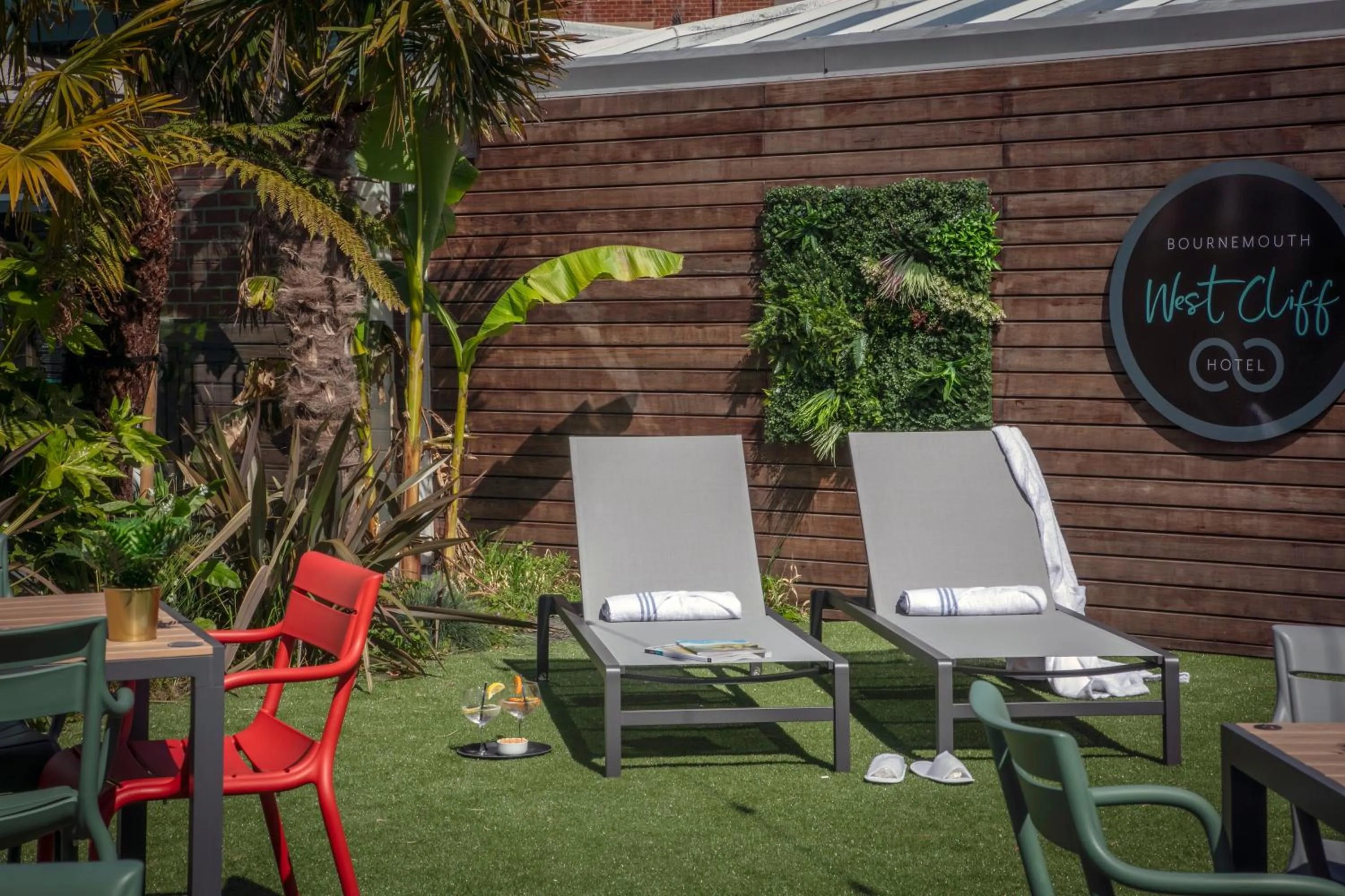 Garden in Bournemouth West Cliff Hotel & Spa