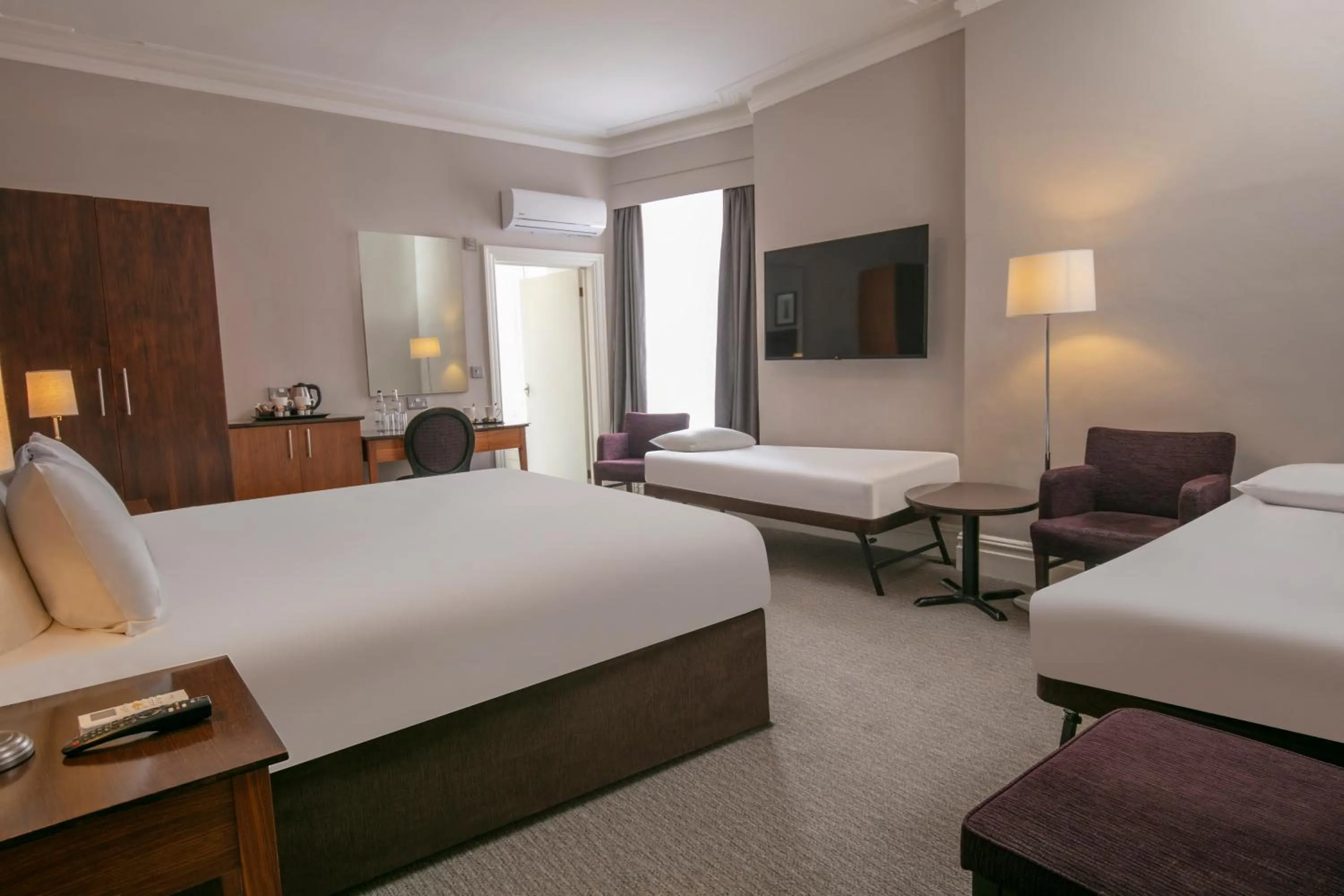 Bedroom, Bed in Bournemouth West Cliff Hotel & Spa