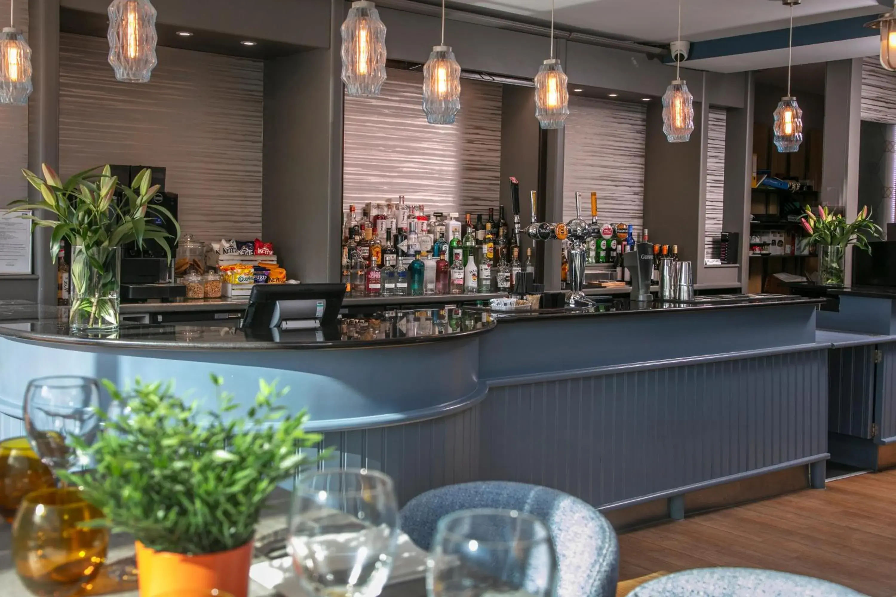 Lounge or bar in Bournemouth West Cliff Hotel & Spa Lounge or bar in Bournemouth West Cliff Hotel & Spa