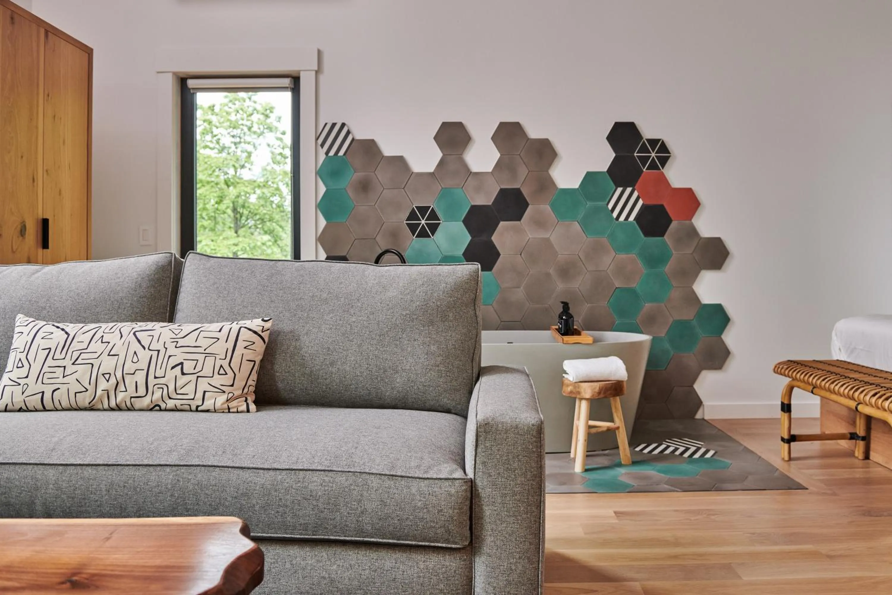 Seating area in Woodstock Way Hotel