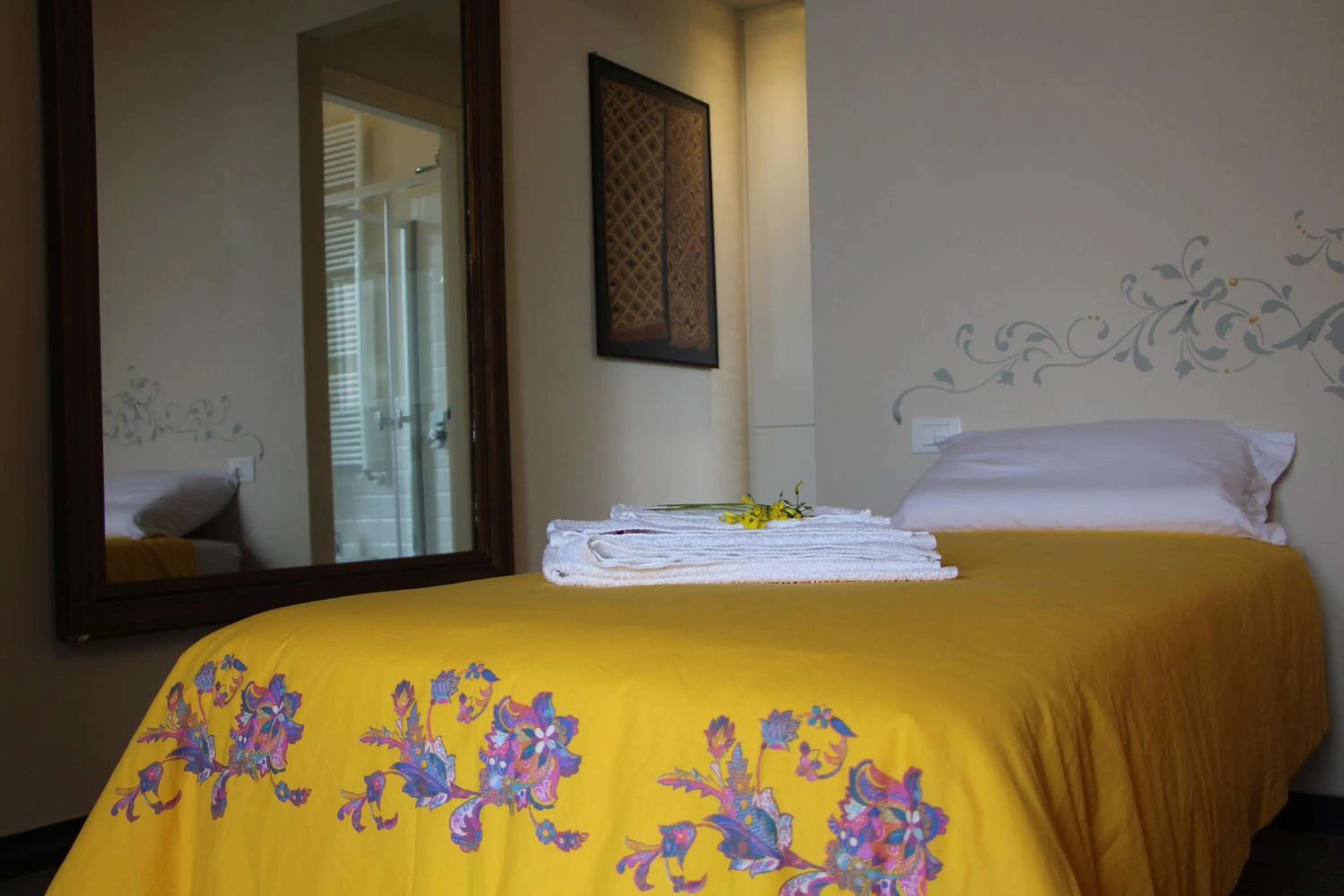 Bed in BB CÀ DE MÂ