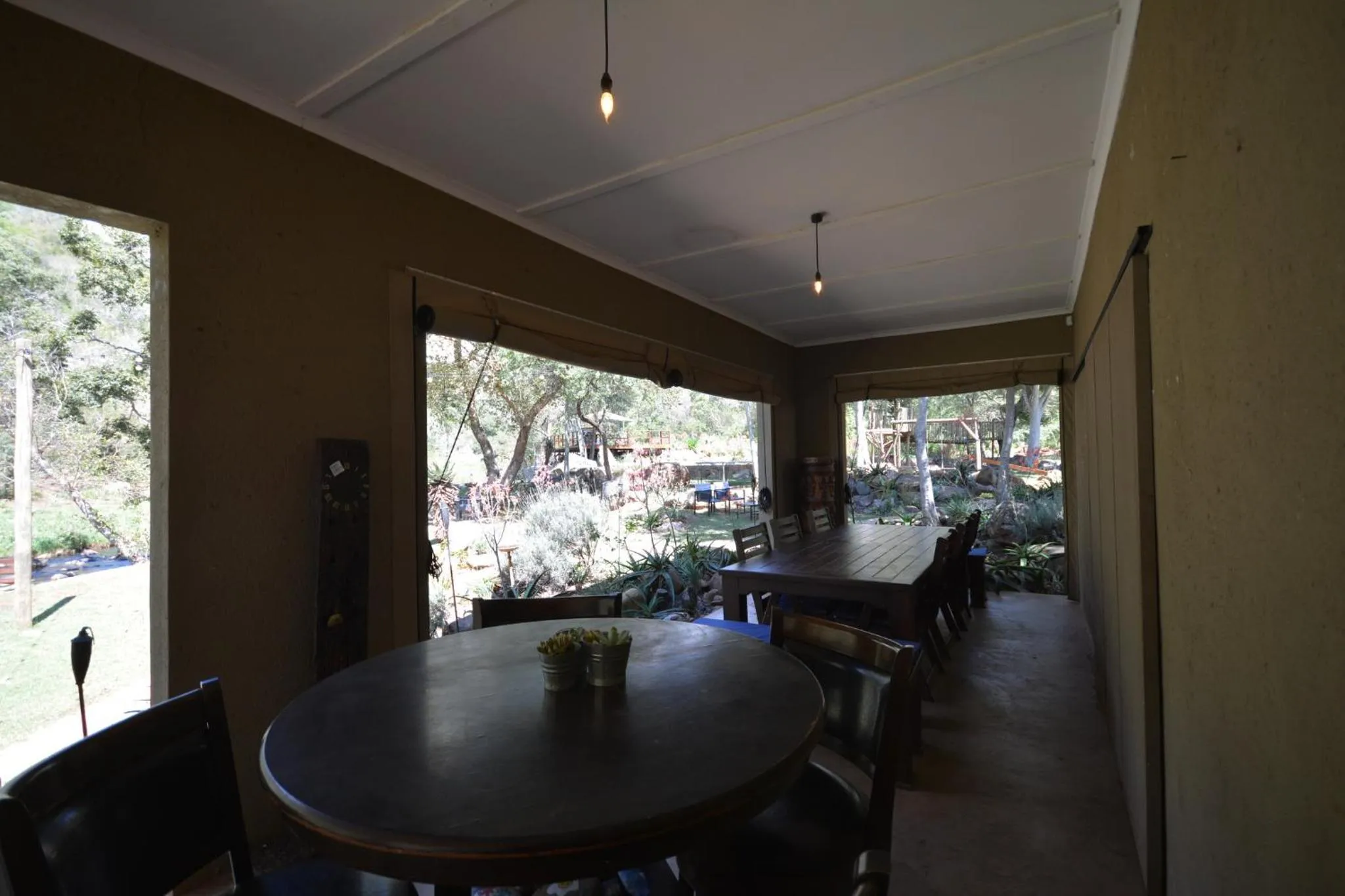 Dining area in Rocky Drift Private Nature Reserve