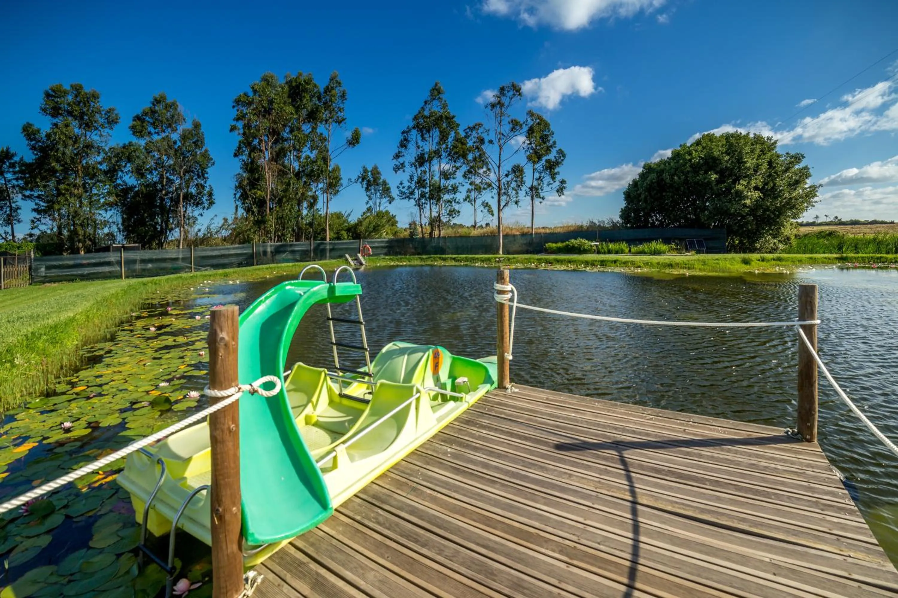 Lake view in Monte do Zeca