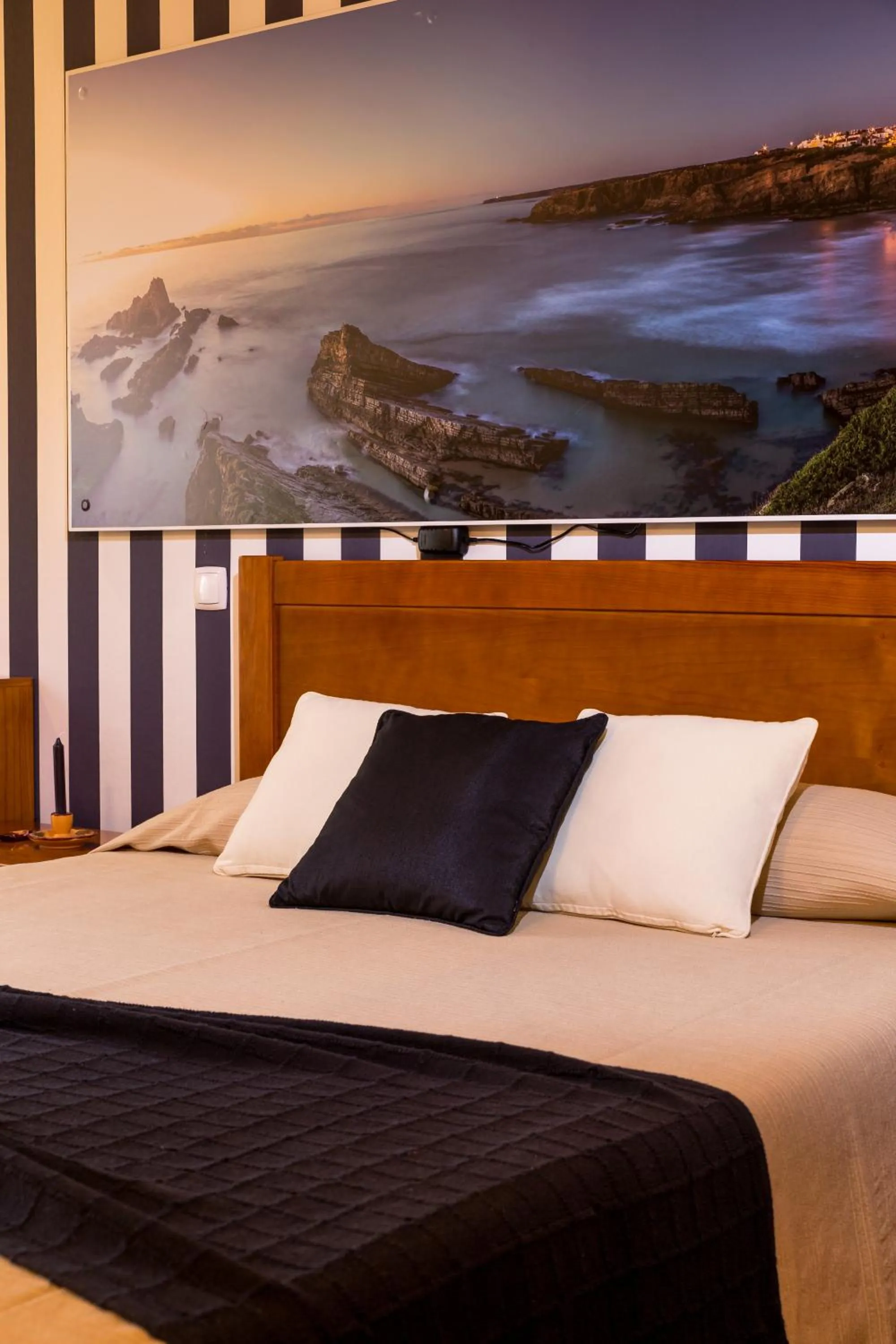 Decorative detail, Bed in Monte do Zeca