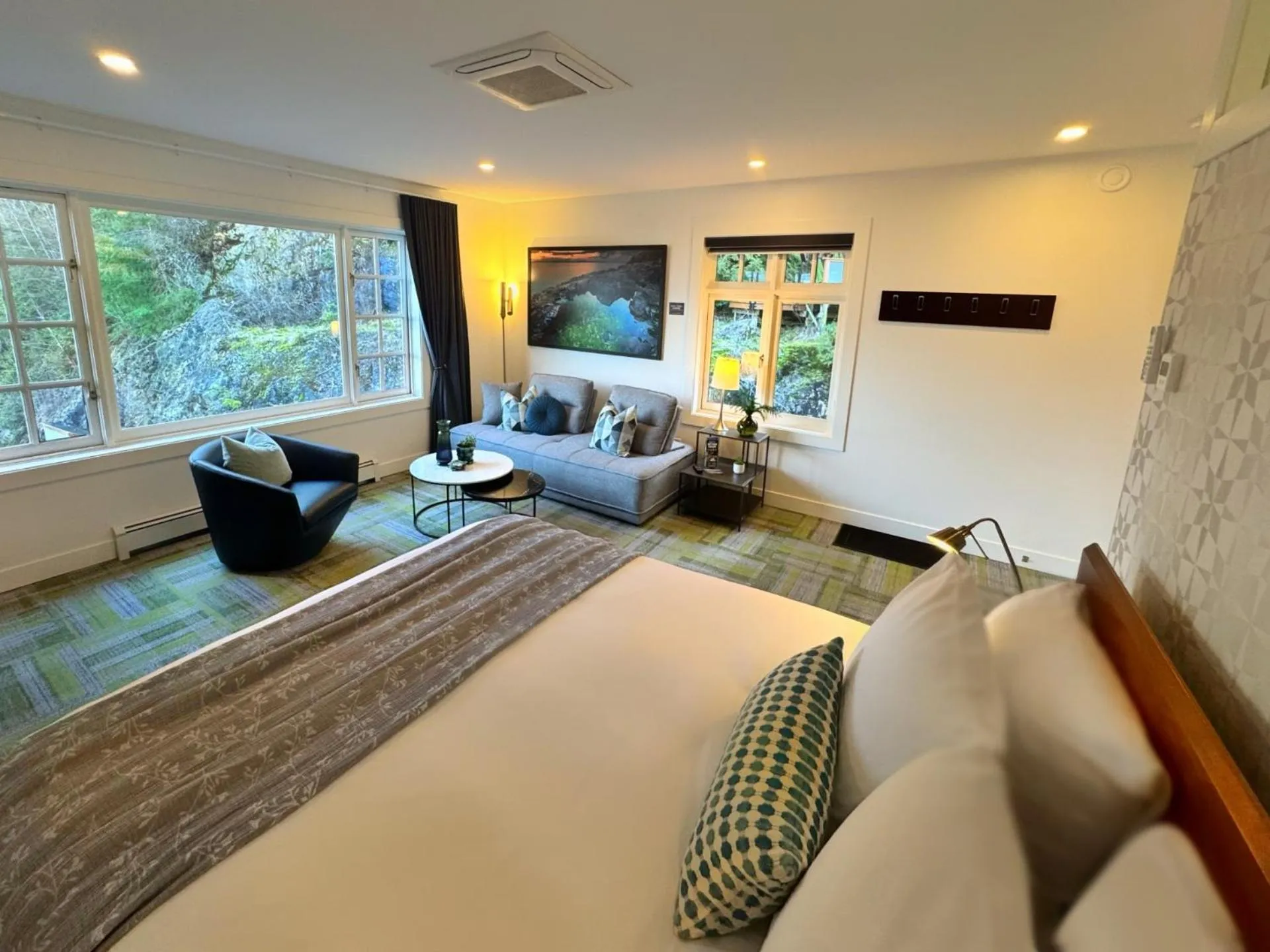 Bed in Artisan Suites on Bowen