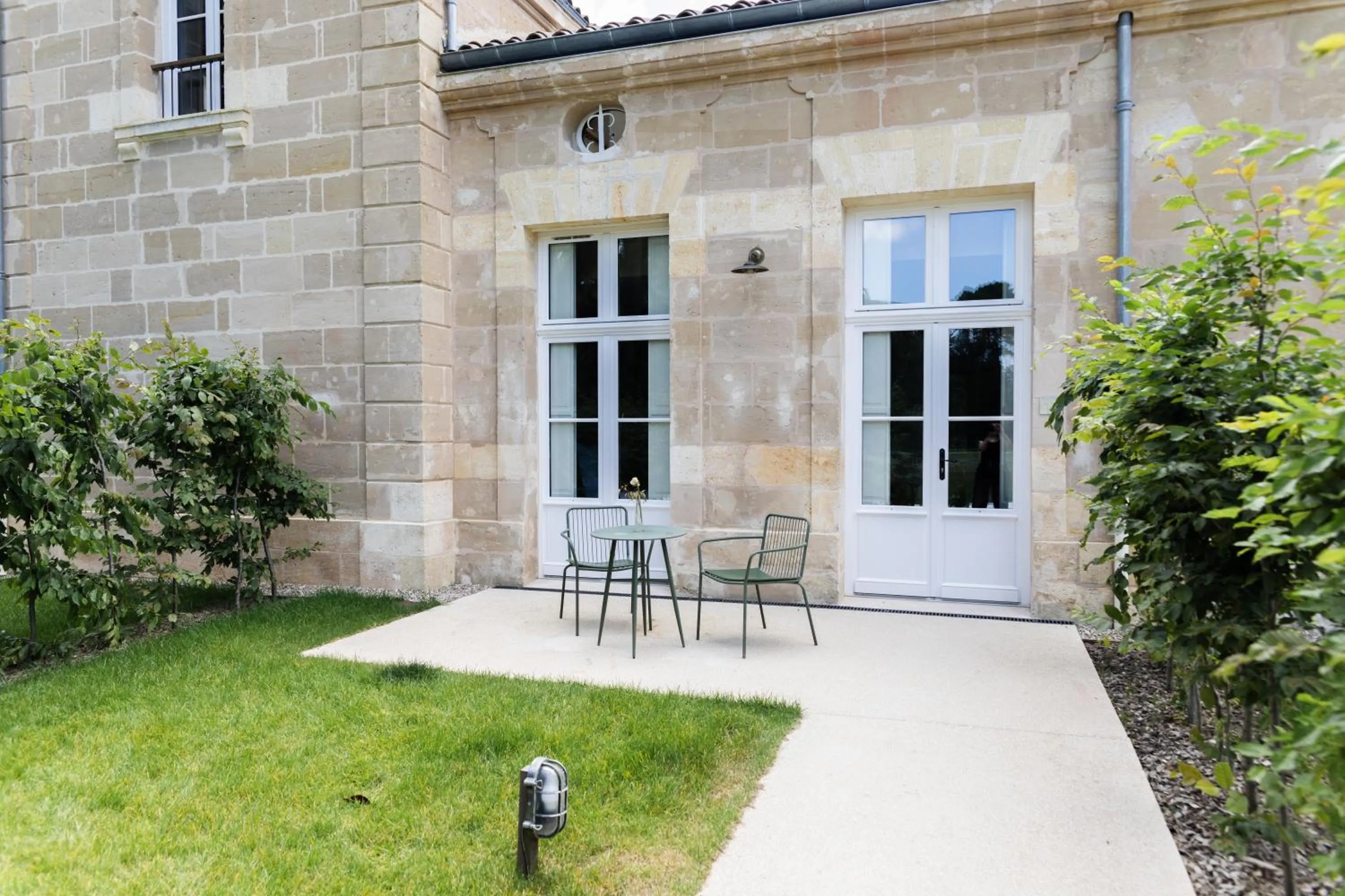 Patio in Château Léognan, Domaine viticole - proche Bordeaux