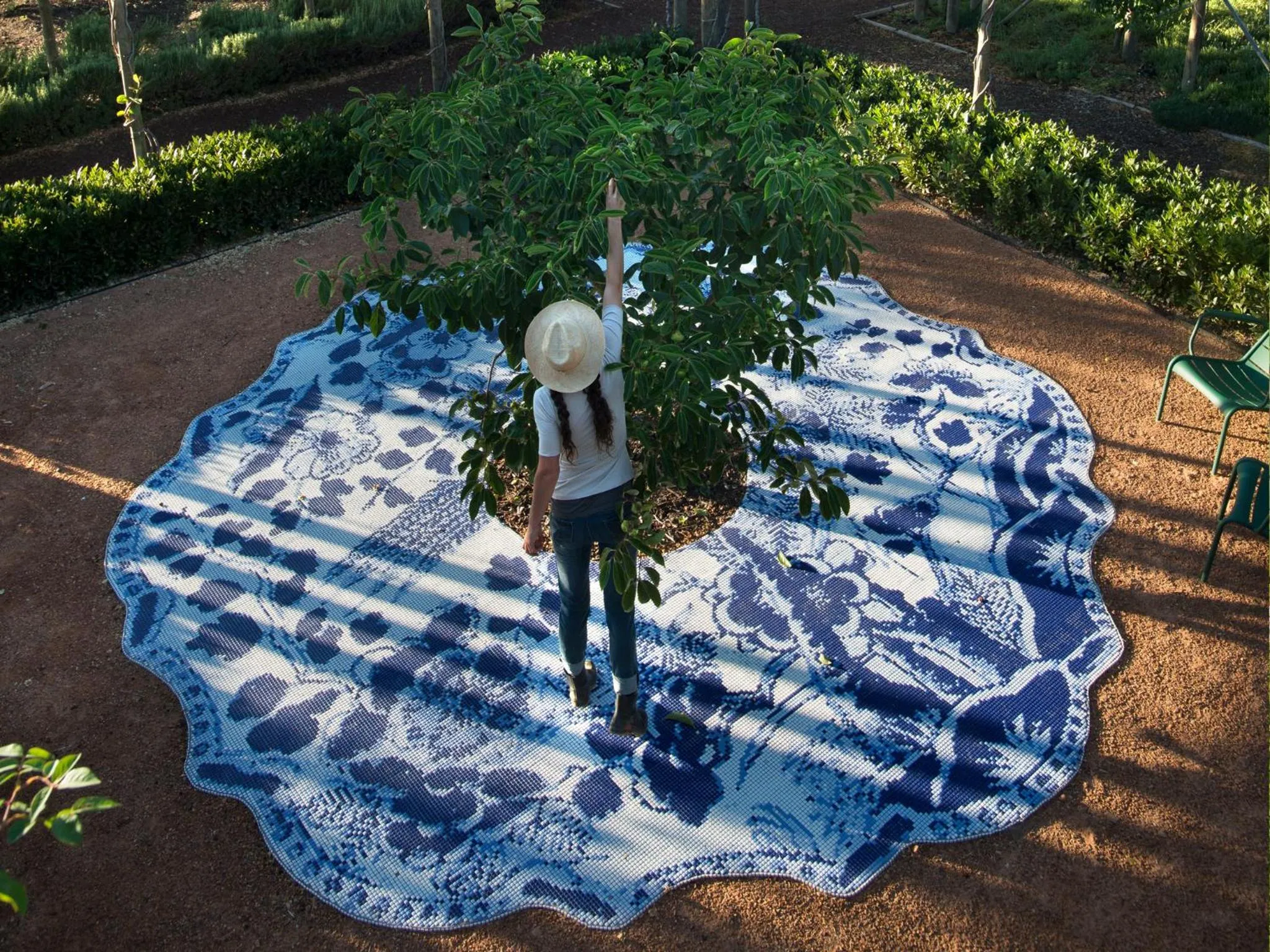 On site in Babylonstoren