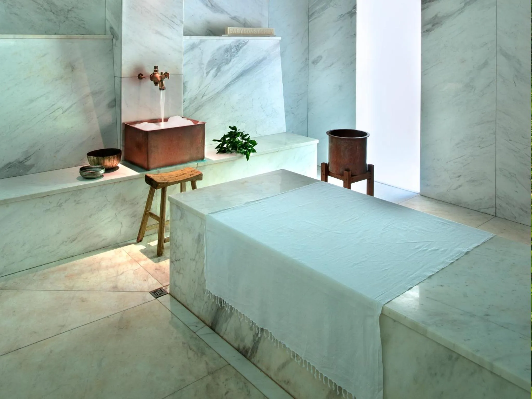 Spa and wellness centre/facilities, Bed in Babylonstoren