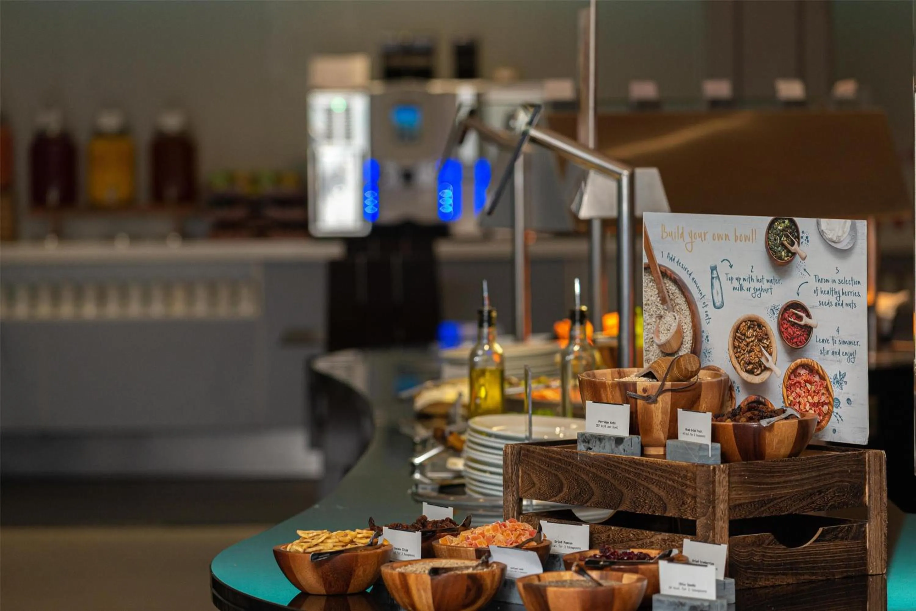 Breakfast in Hilton London Kensington Hotel