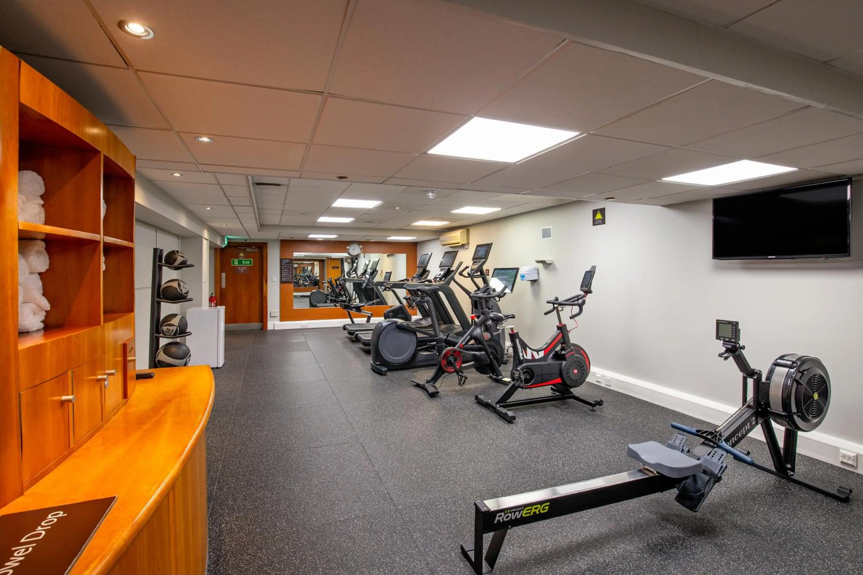 Fitness centre/facilities in Hilton London Kensington Hotel