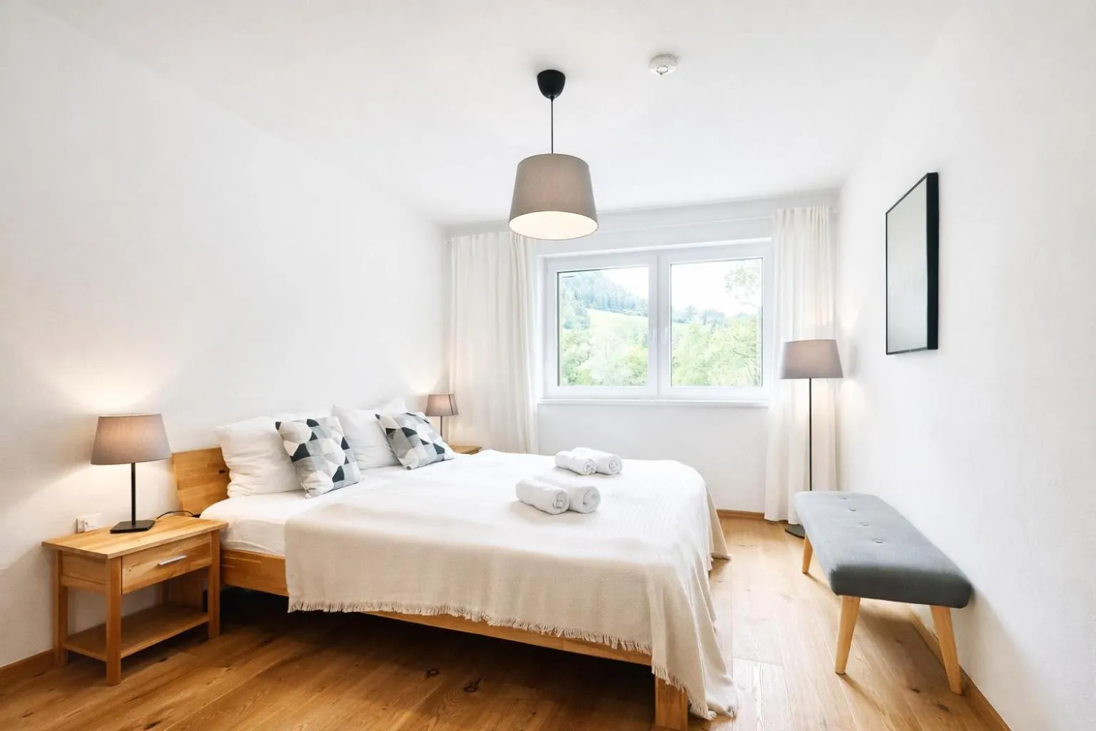 Bed in Apartment Frida by Da Alois
