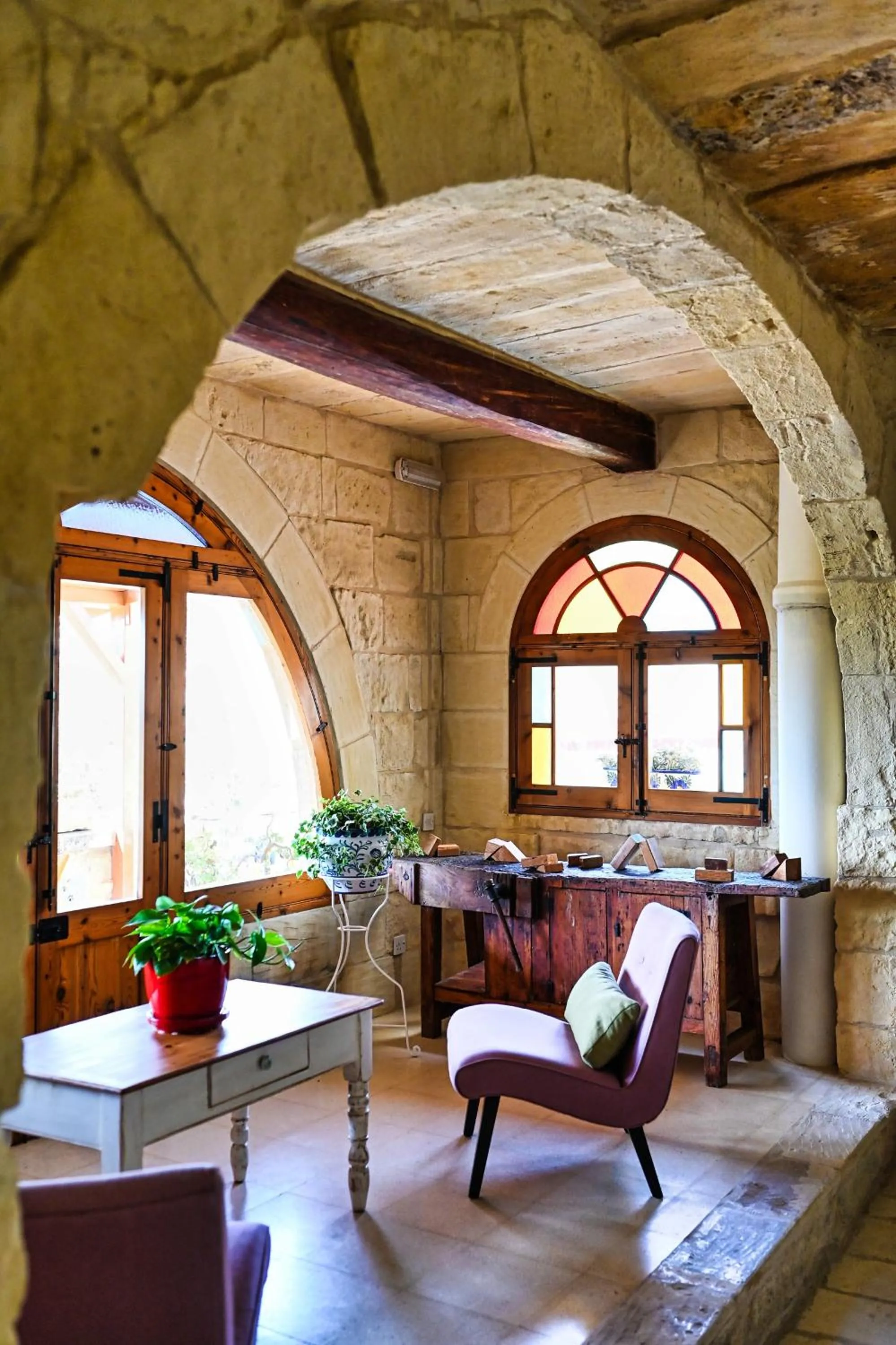 Communal lounge/ TV room in Maria's B&B