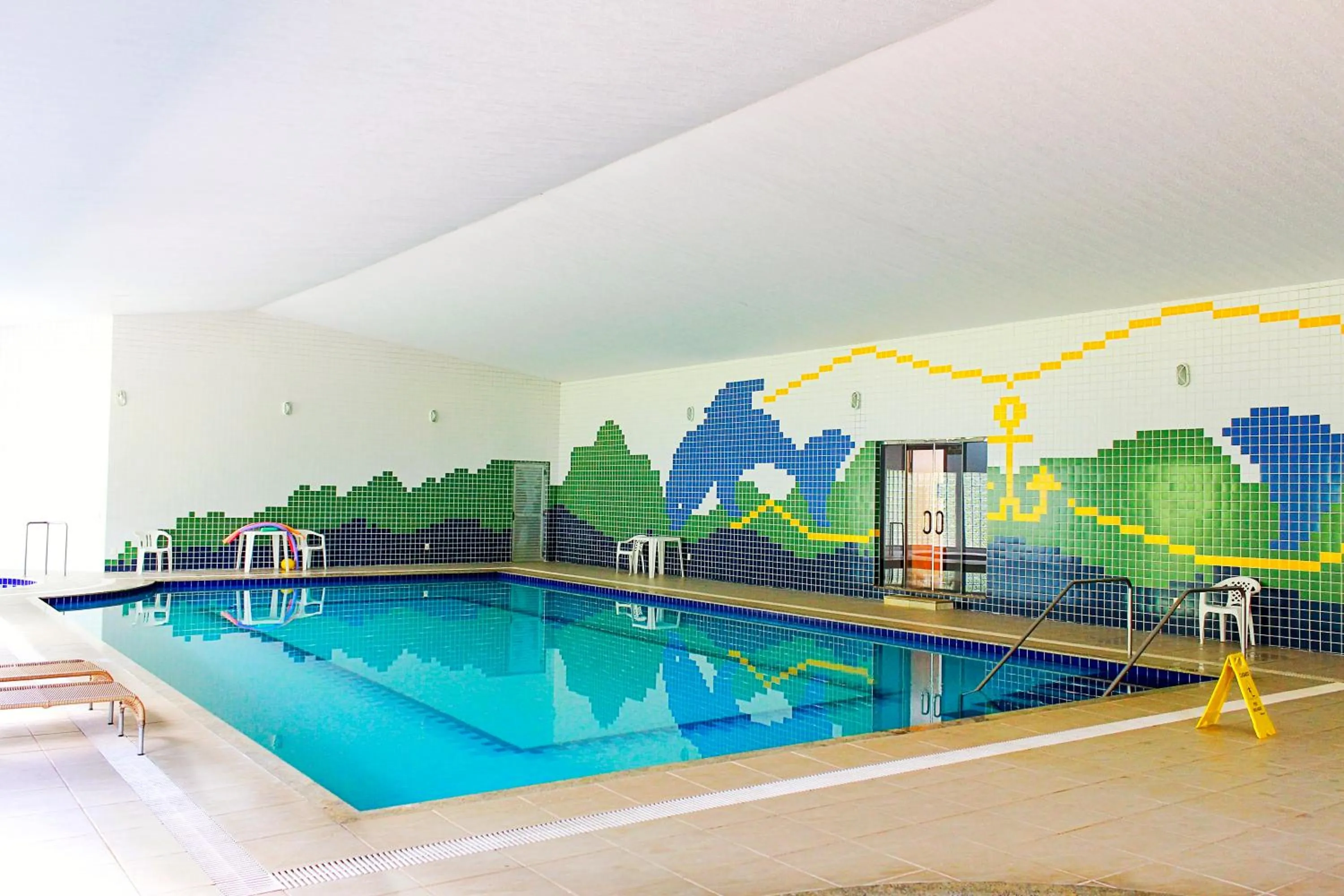 Swimming pool in Ózera Hotel Fazenda