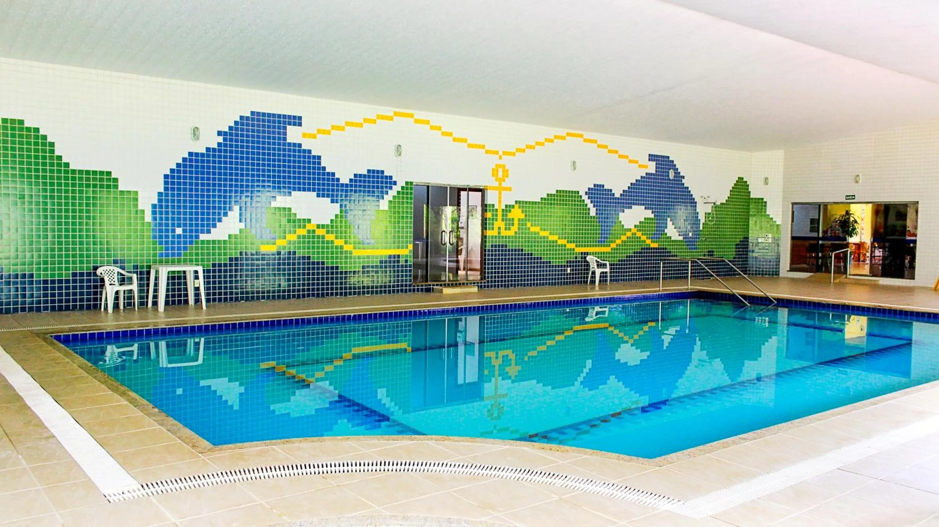 Swimming pool in Ózera Hotel Fazenda