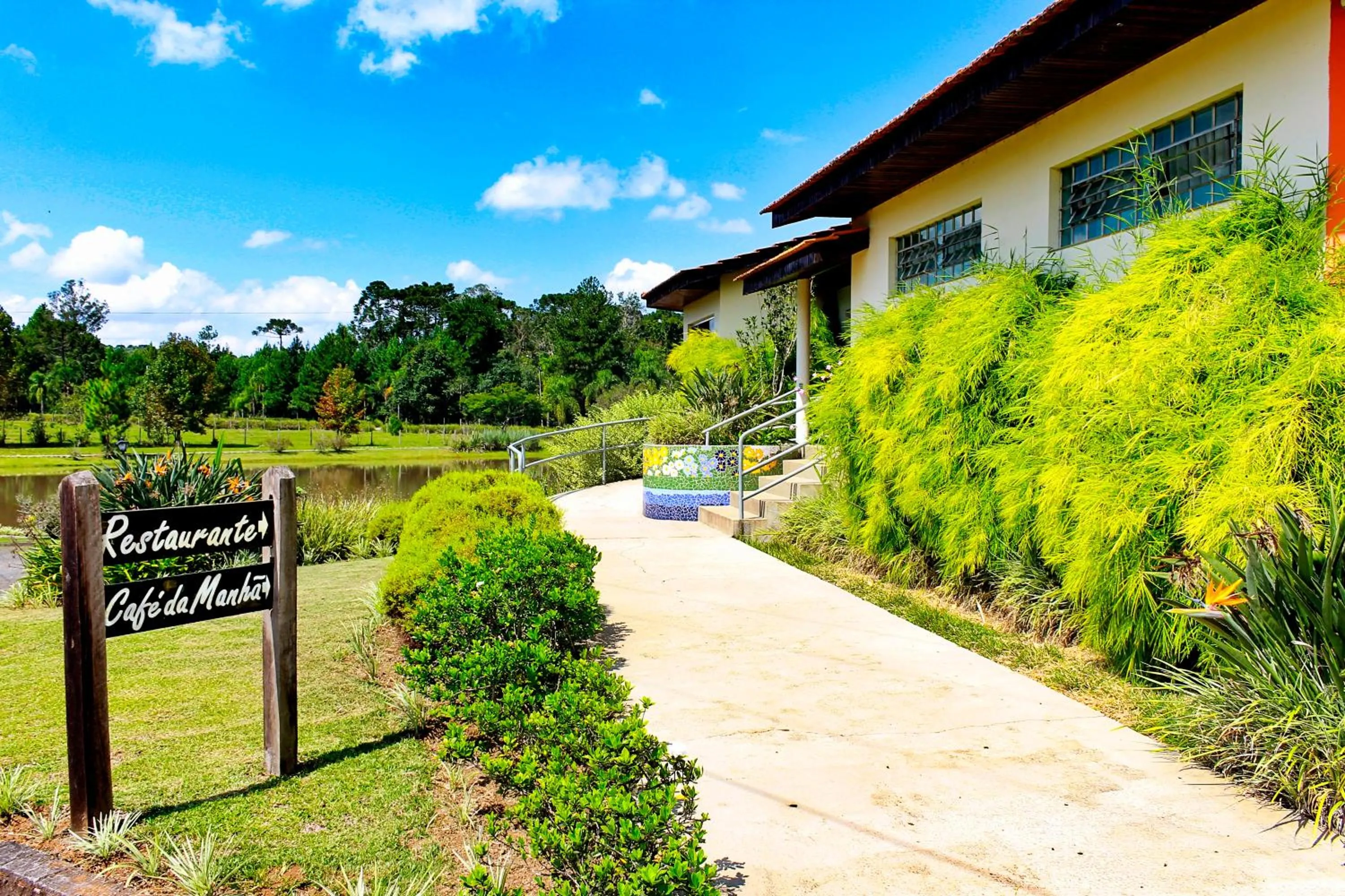 Restaurant/places to eat in Ózera Hotel Fazenda