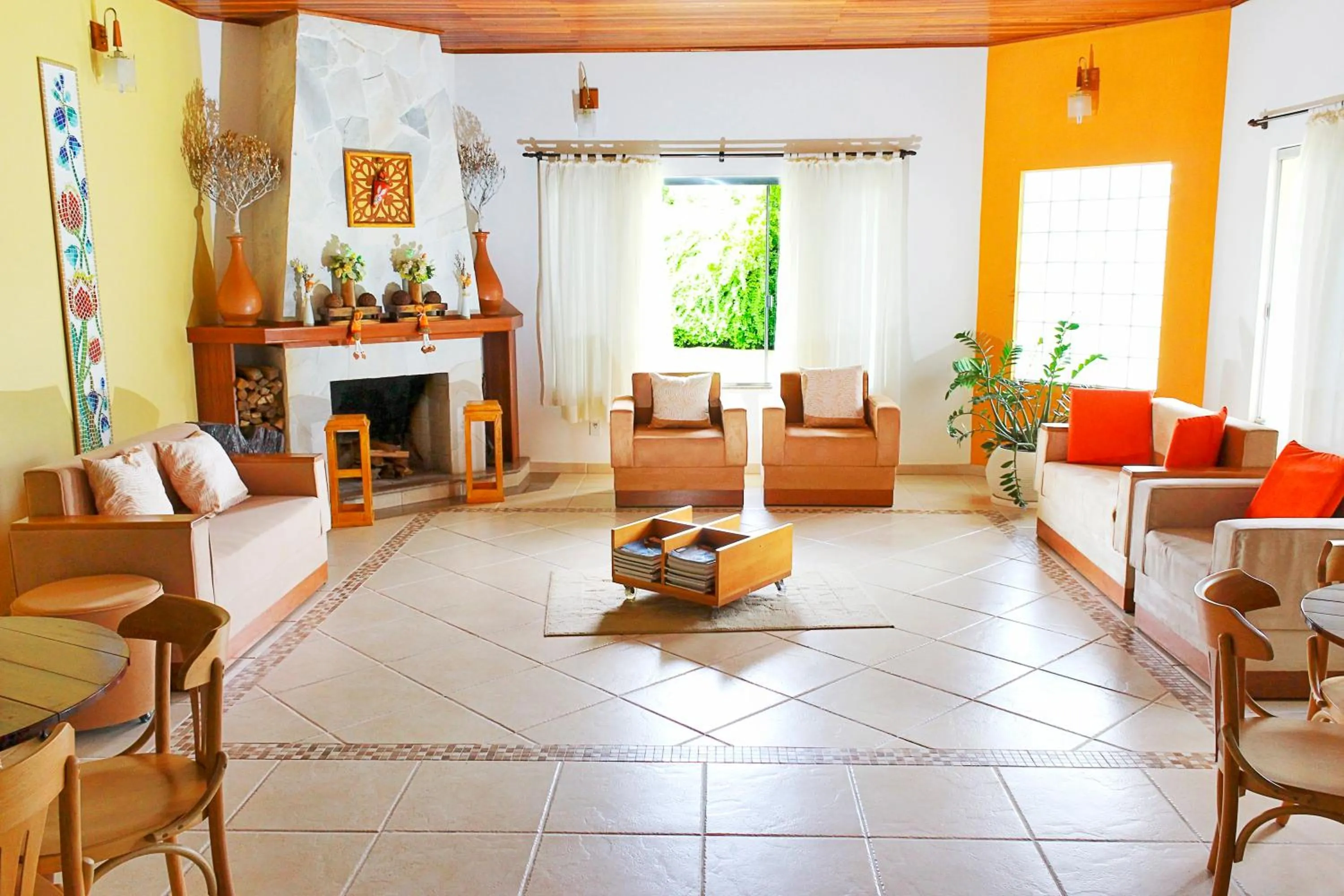 Lounge or bar in Ózera Hotel Fazenda