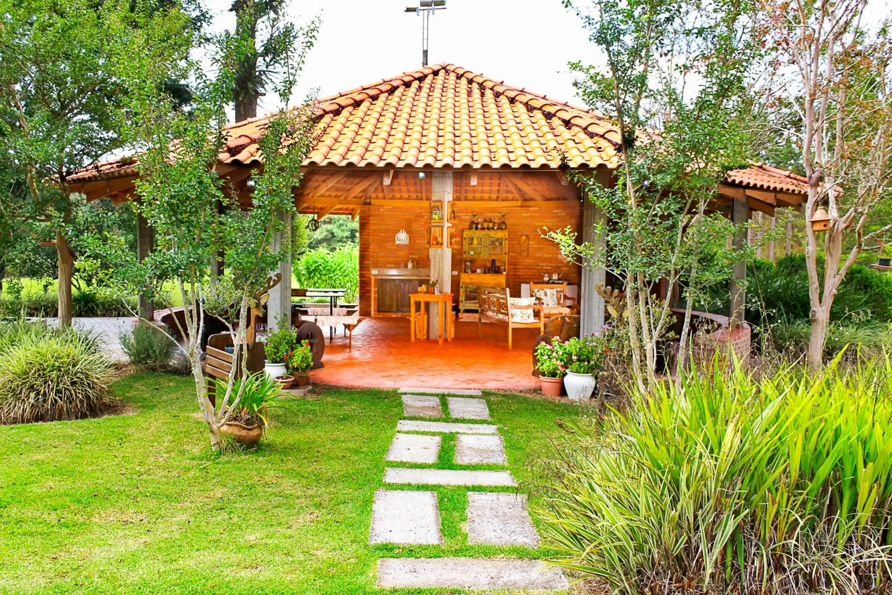 Garden in Ózera Hotel Fazenda