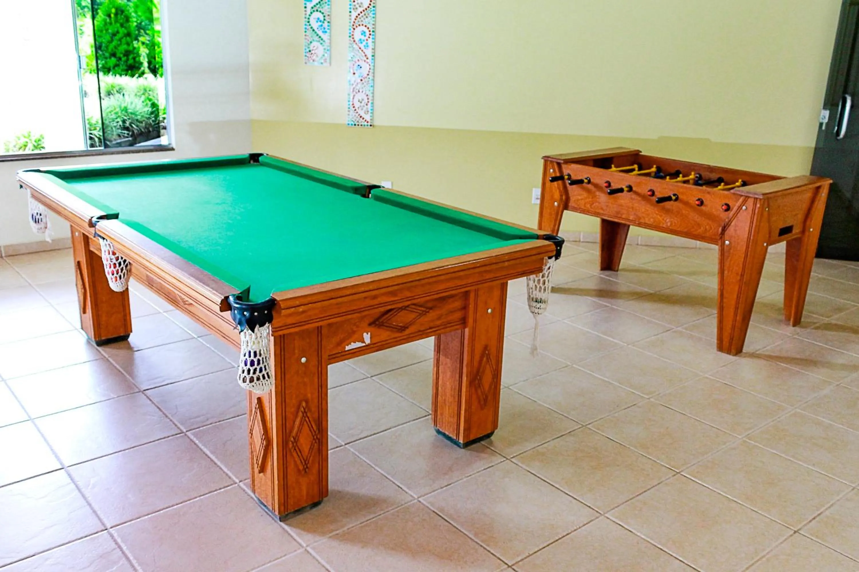 Billiard in Ózera Hotel Fazenda