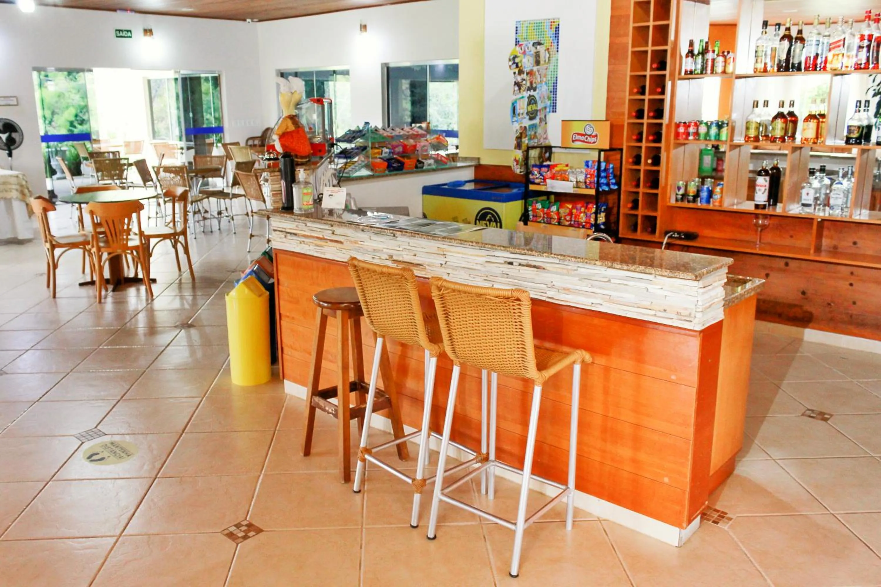 Lounge or bar in Ózera Hotel Fazenda