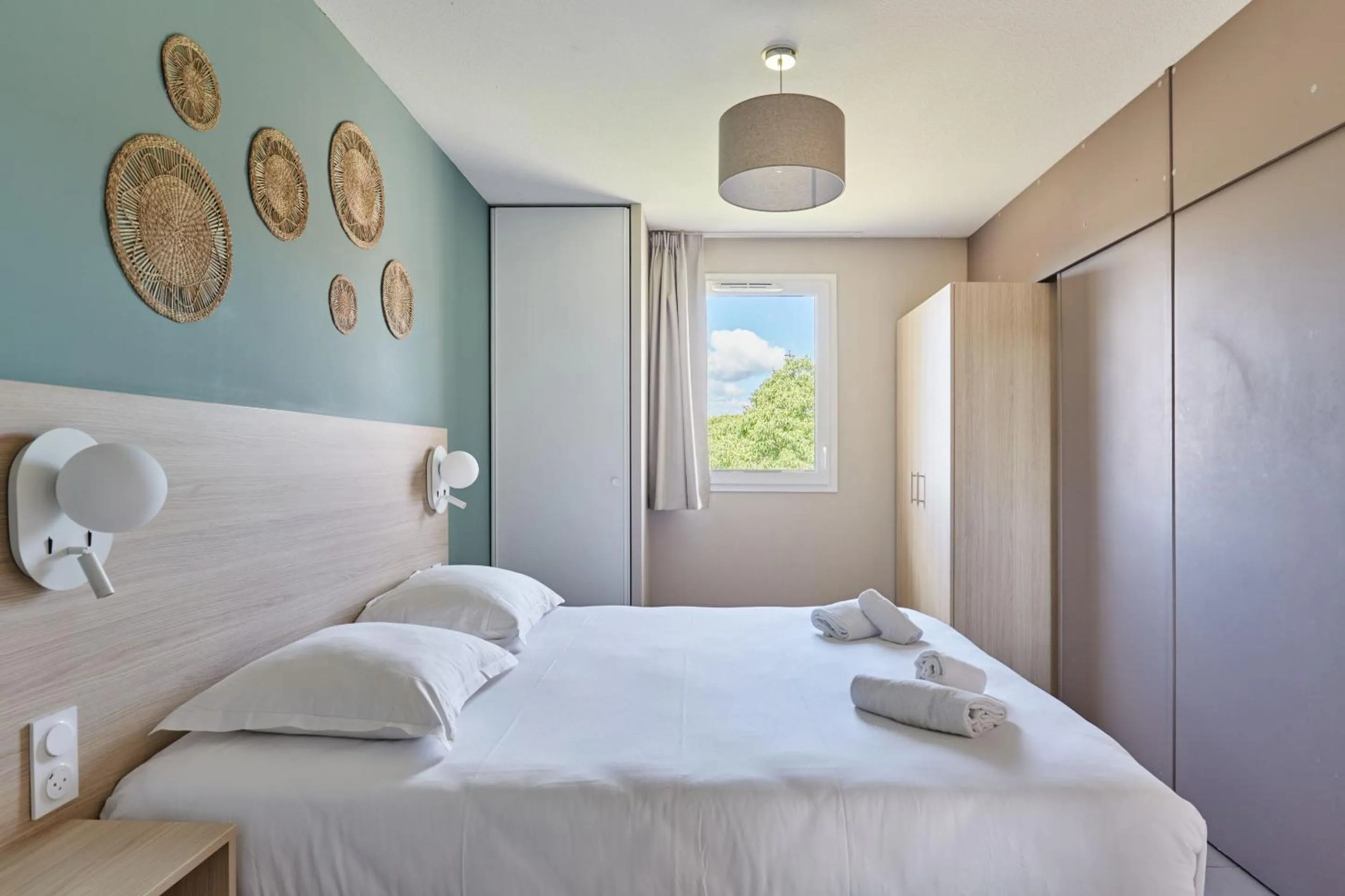 Bedroom, Bed in Résidence Odalys Les Océanides