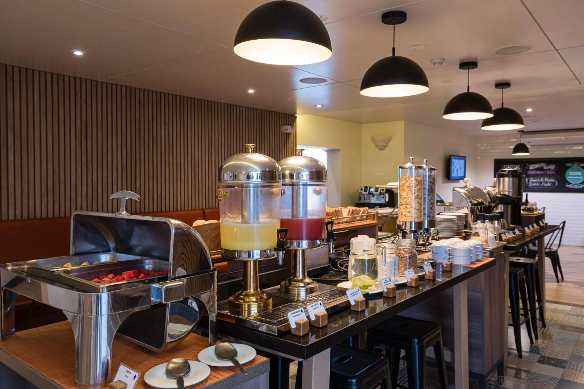 Buffet breakfast in Casa Andina Standard Trujillo Plaza