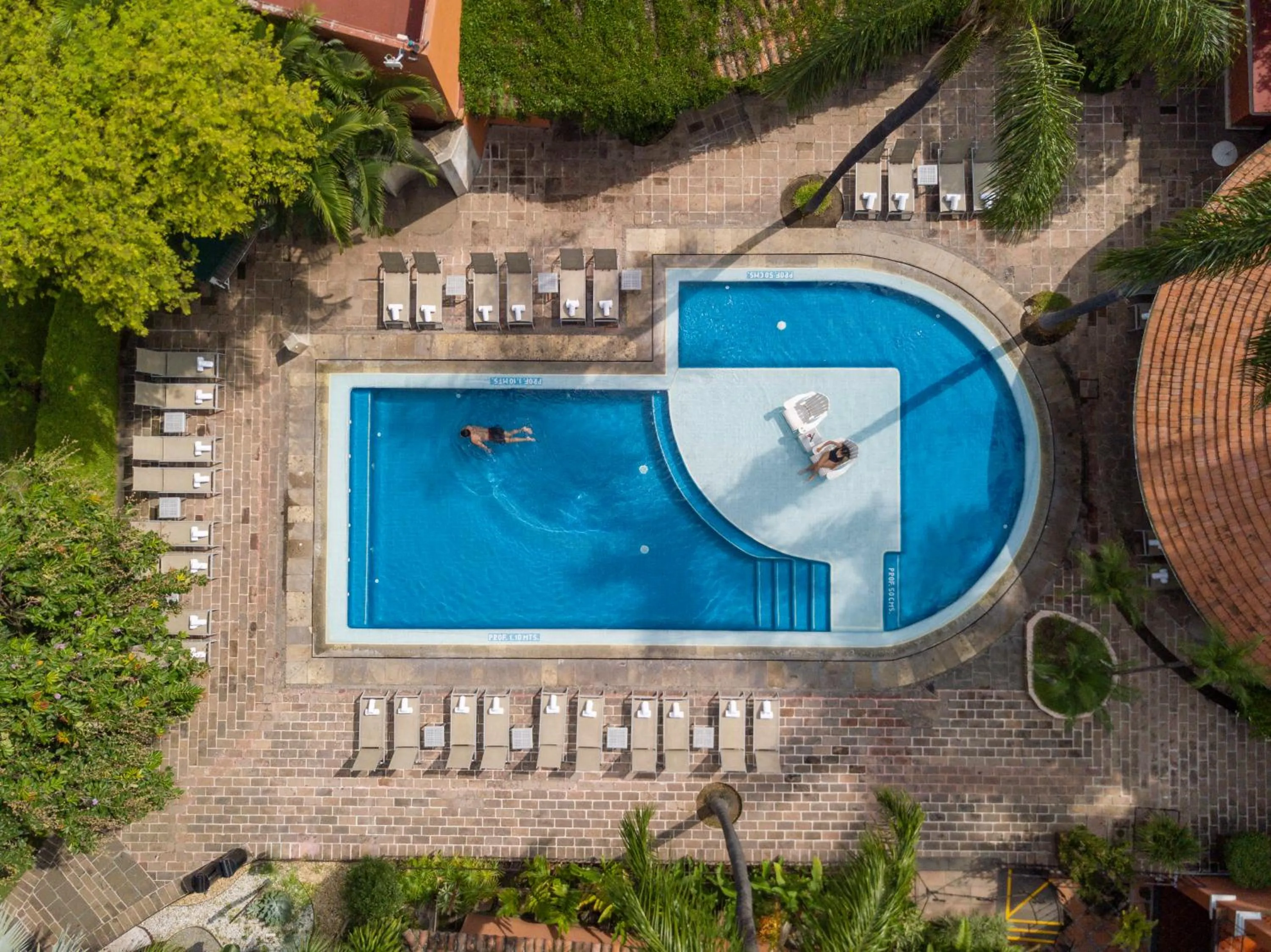 Pool view in Hosteria Las Quintas Hotel Restaurante Bar