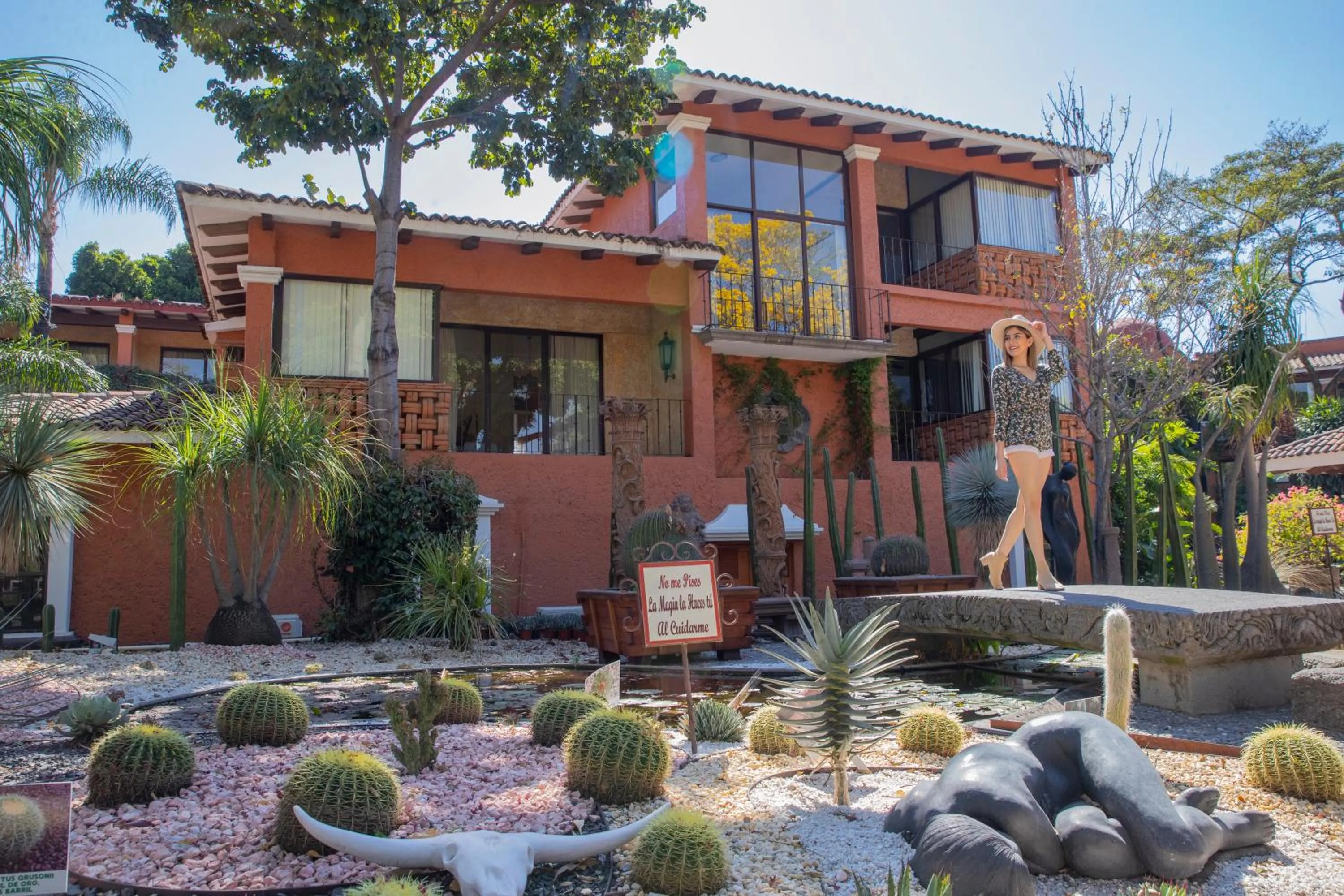 Garden in Hosteria Las Quintas Hotel Restaurante Bar