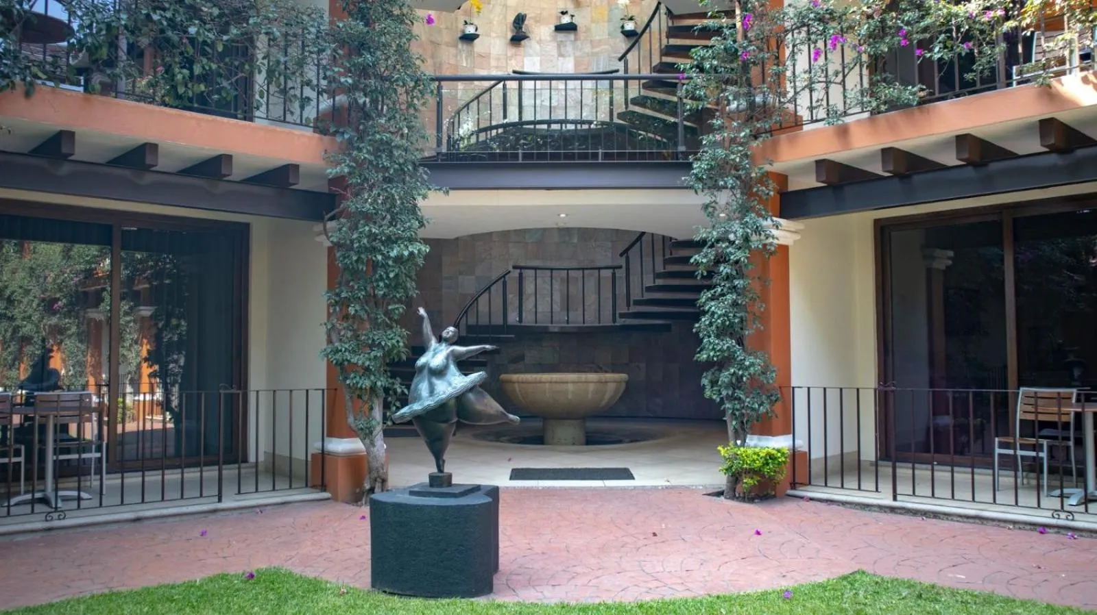 Garden in Hosteria Las Quintas Hotel Restaurante Bar