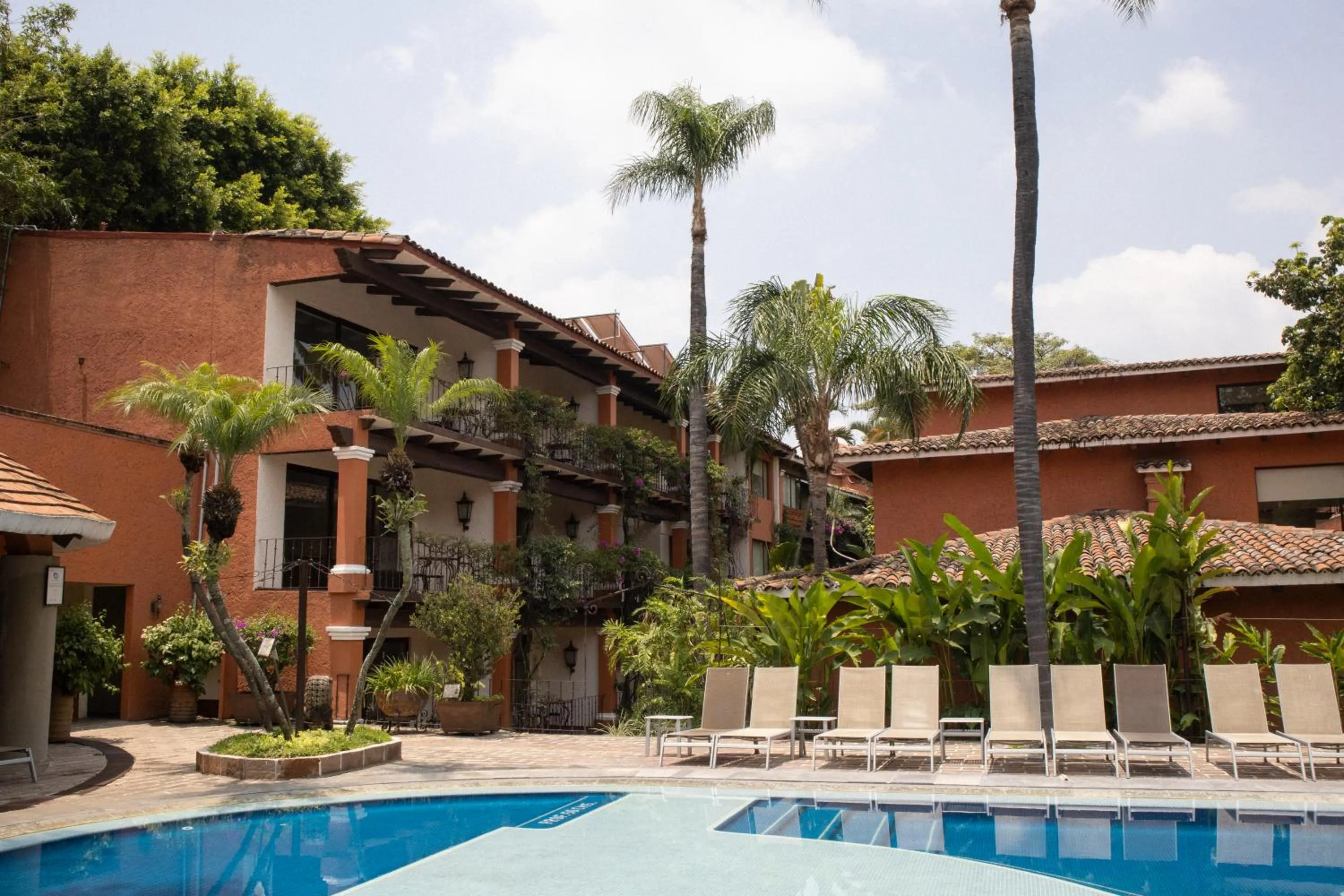Pool view in Hosteria Las Quintas Hotel Restaurante Bar
