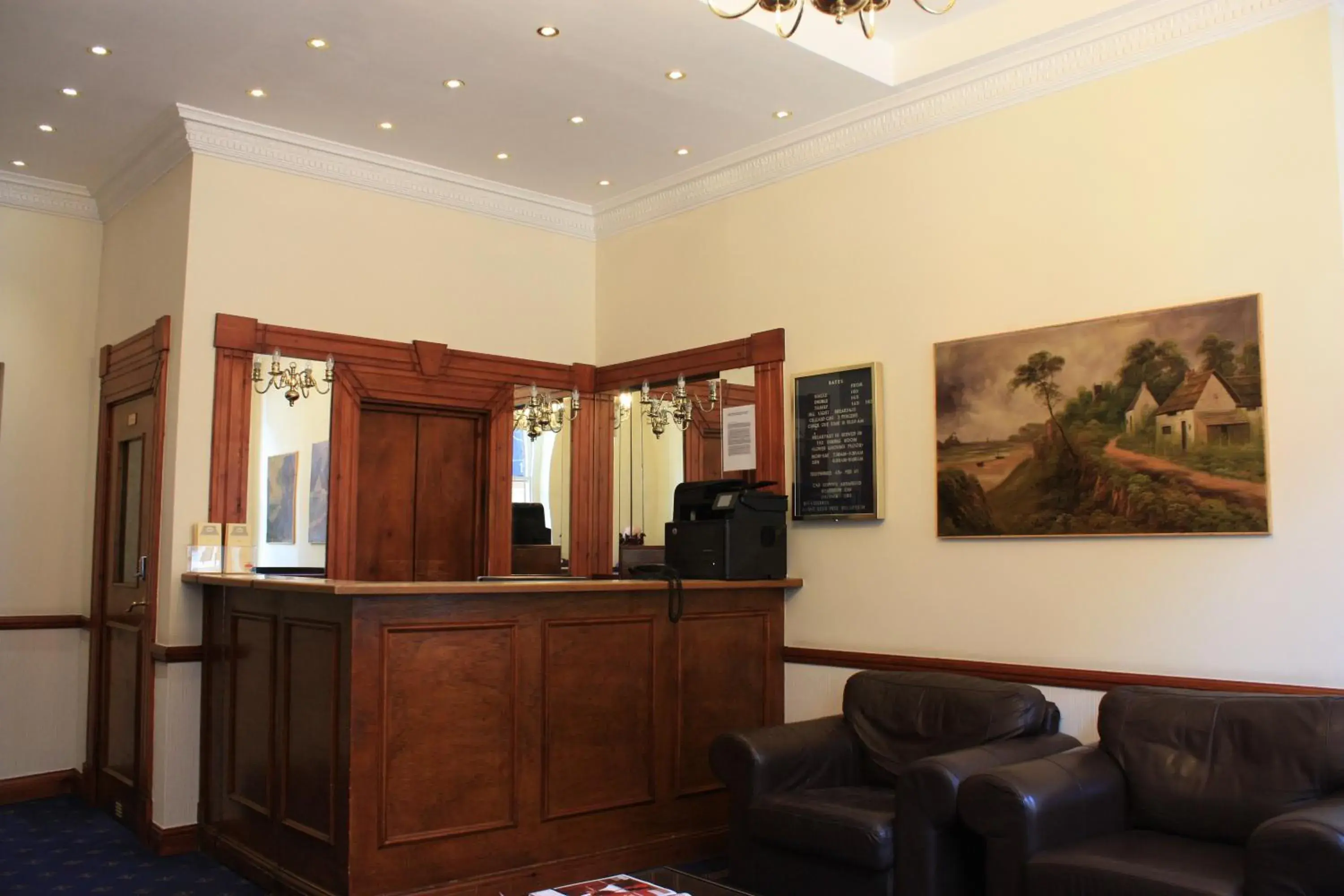 Lobby or reception in Regency Hotel Westend Lobby or reception in Regency Hotel Westend