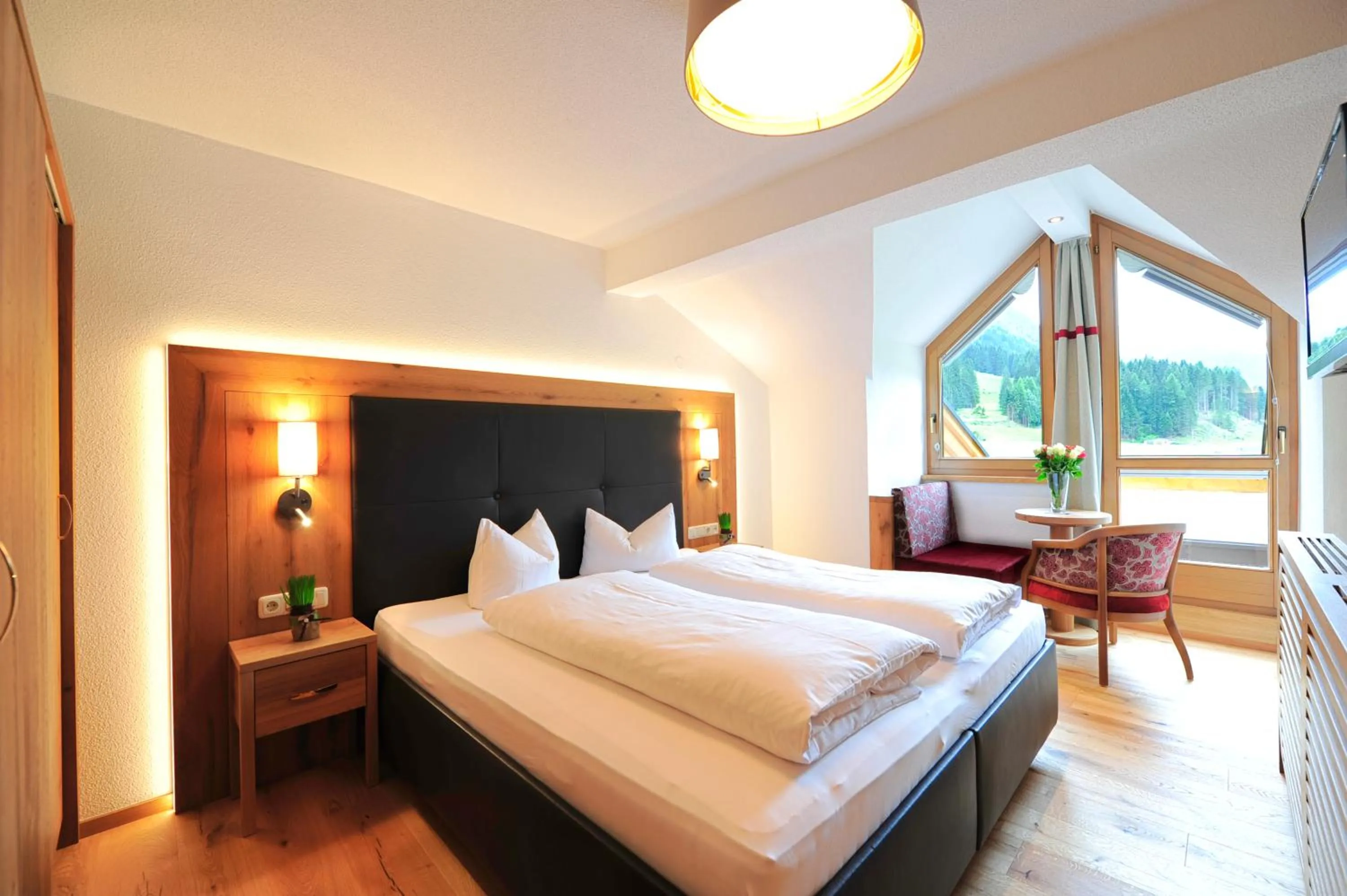 Bed in Hotel Verwall