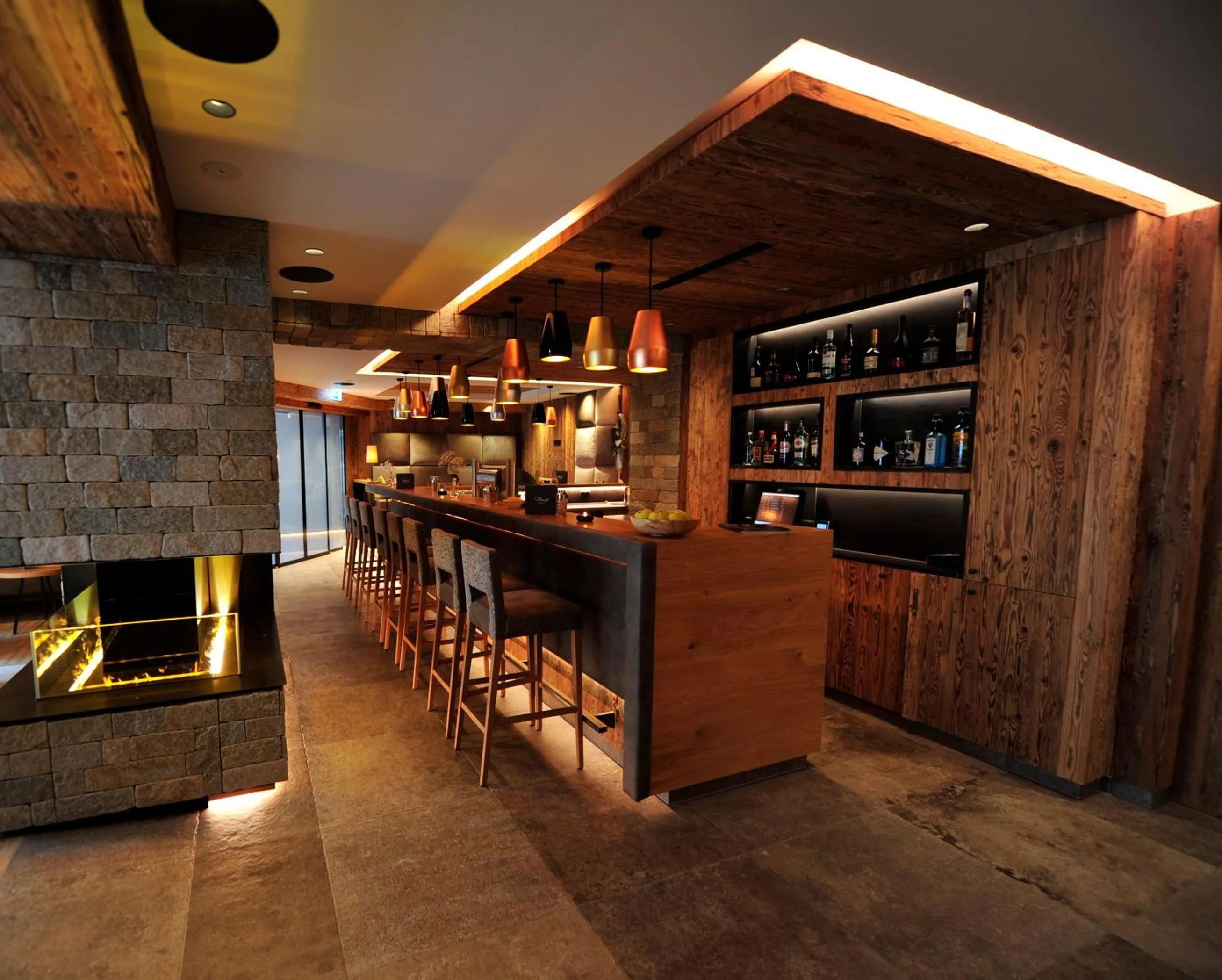 Lounge or bar in Hotel Verwall