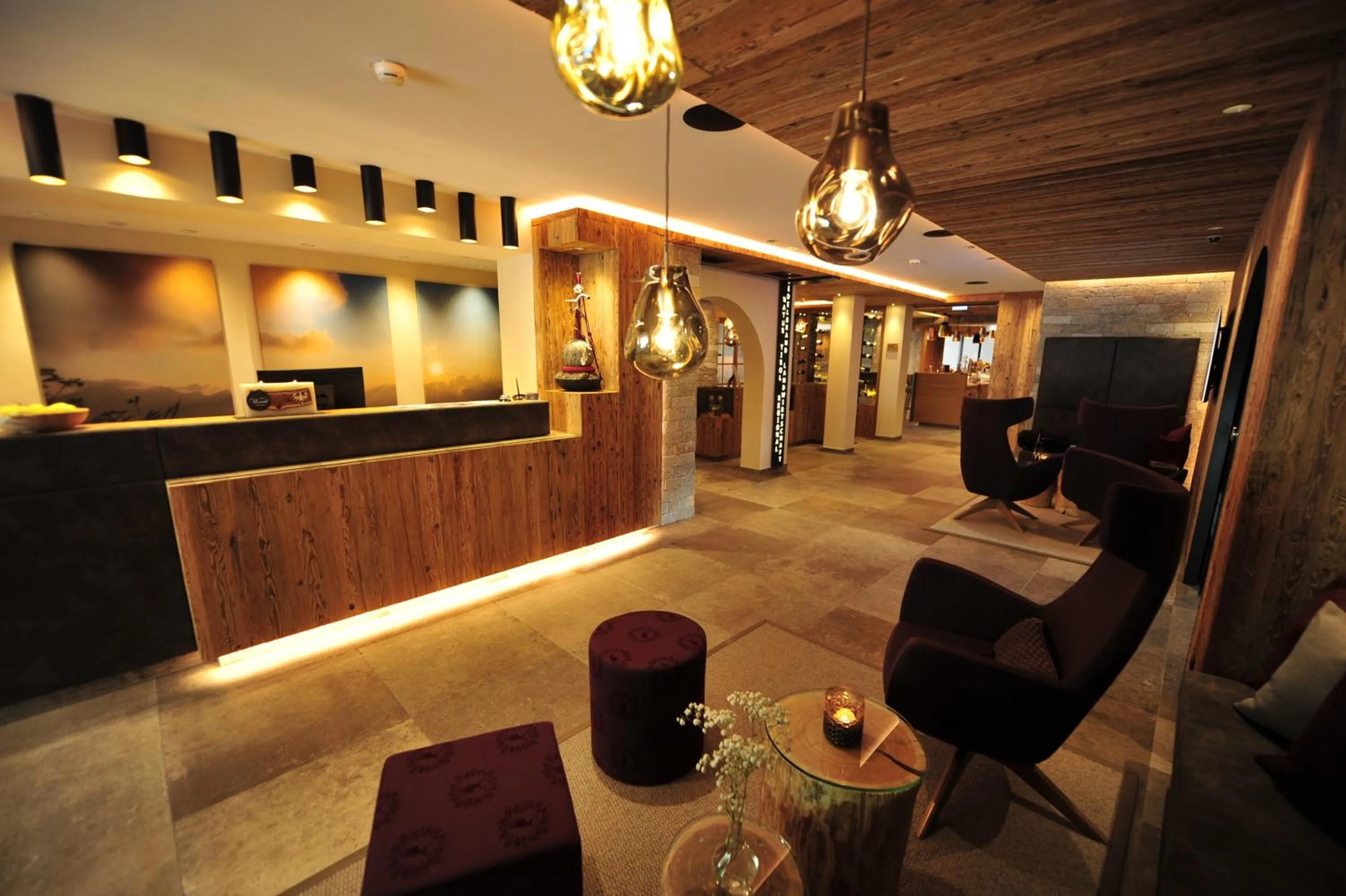 Lobby or reception in Hotel Verwall