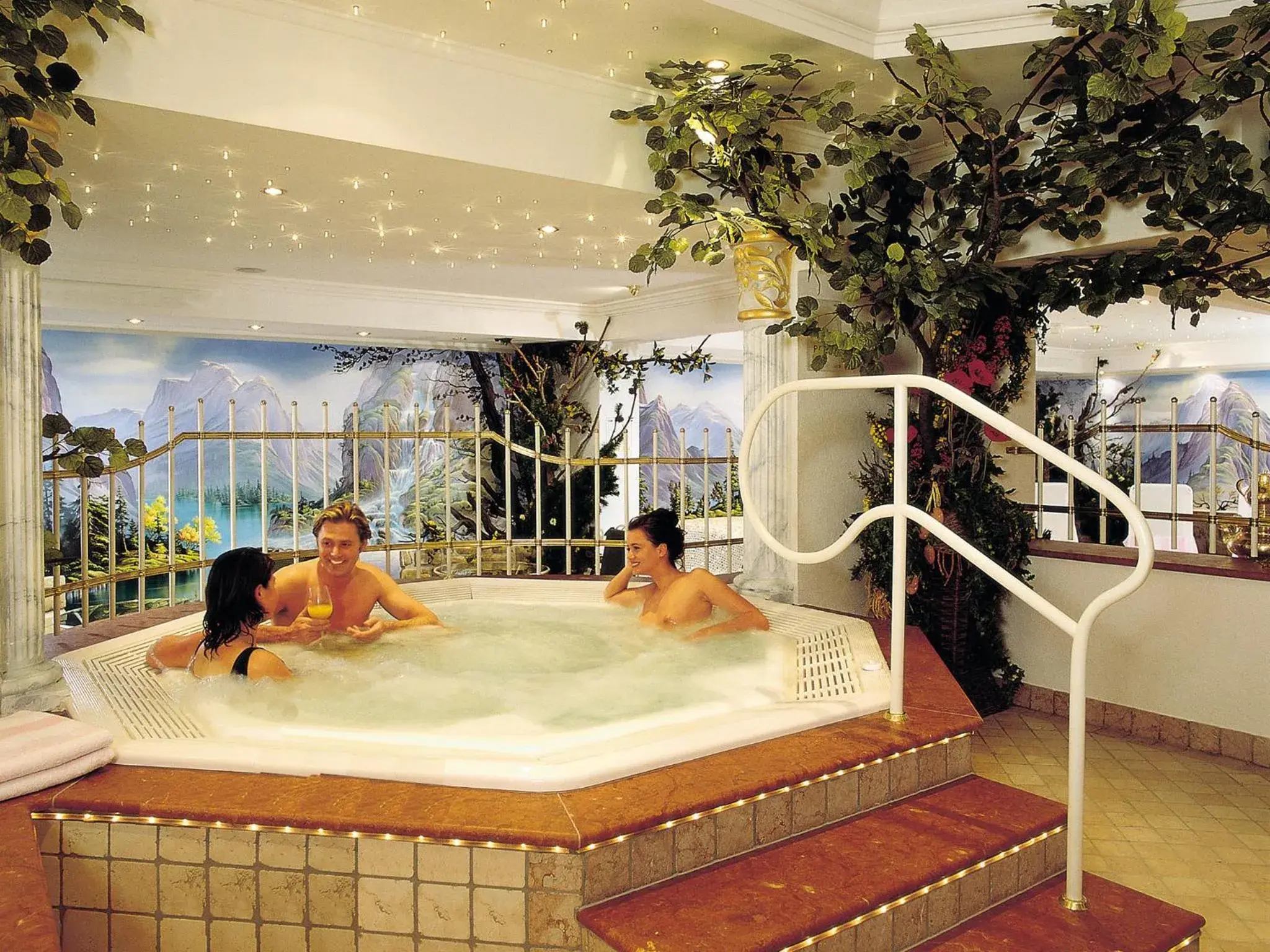 Spa and wellness centre/facilities, Guests in Hotel Verwall