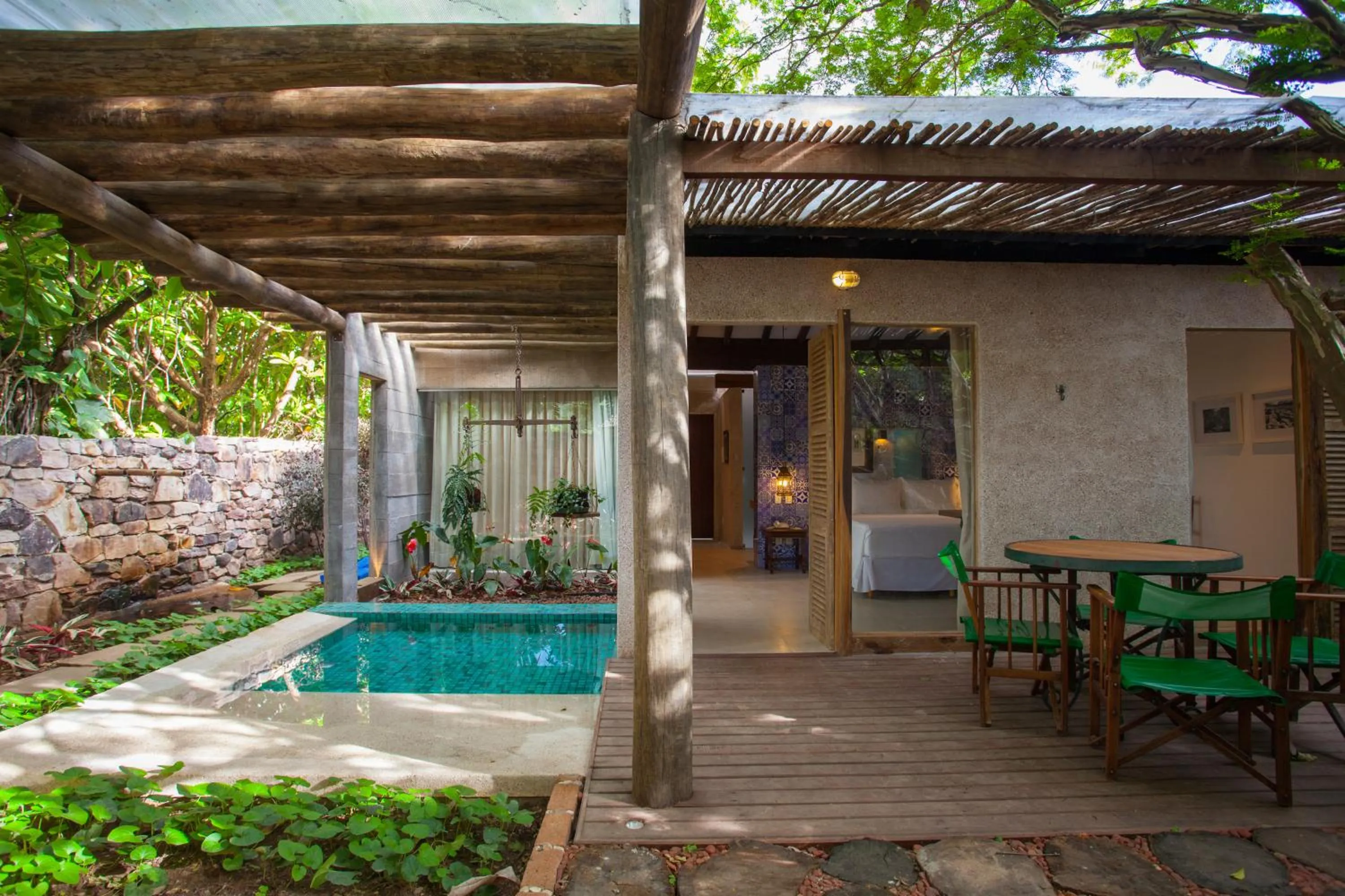 Balcony/Terrace in Hotel de Lençois