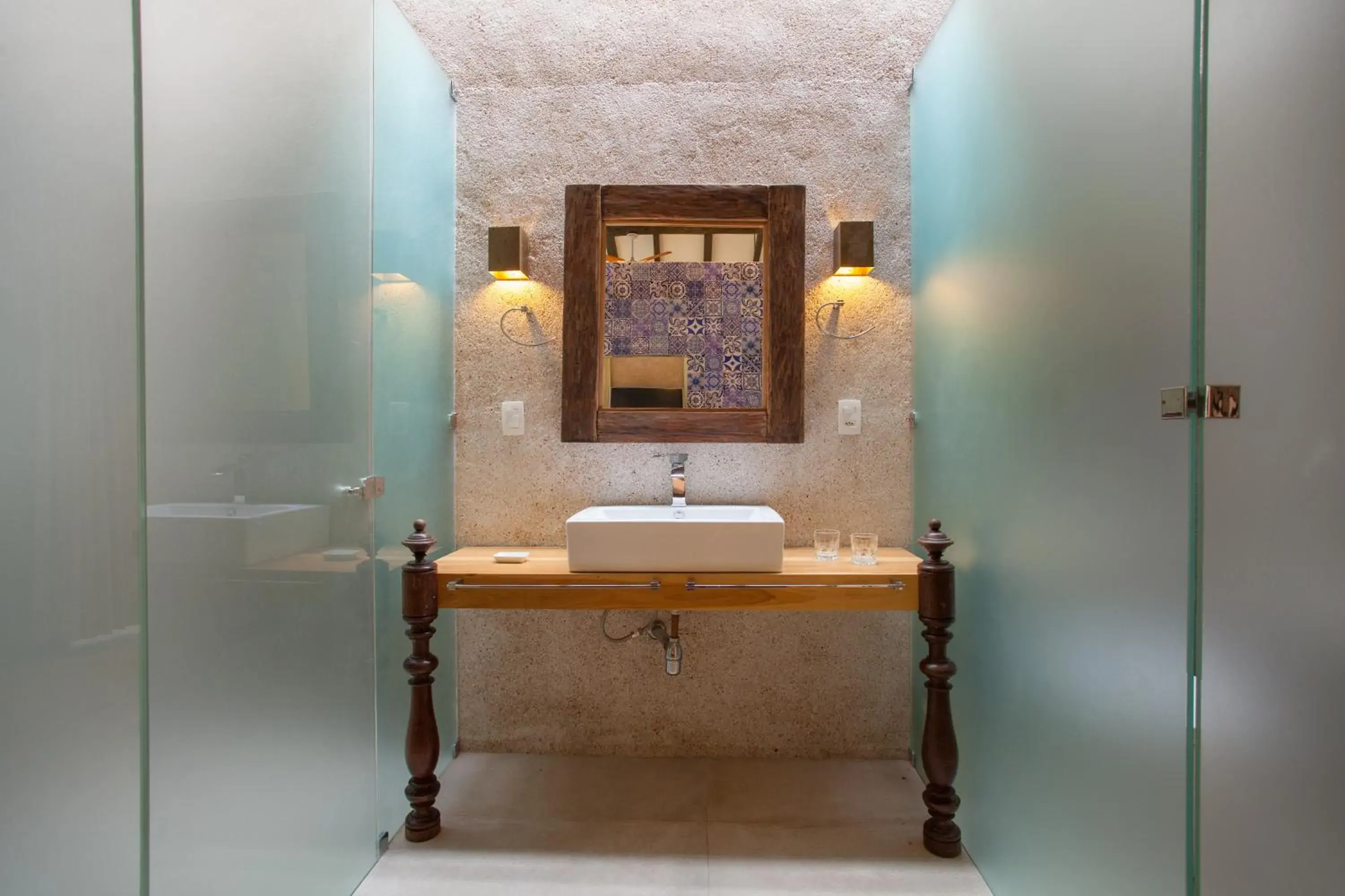 Bathroom in Hotel de Lençois Bathroom in Hotel de Lençois