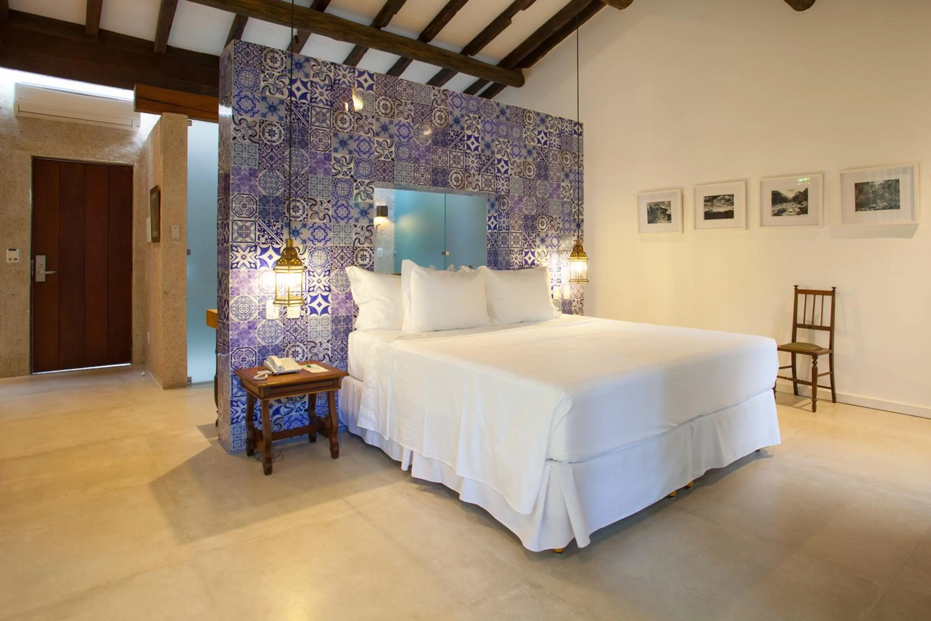 Bedroom, Bed in Hotel de Lençois