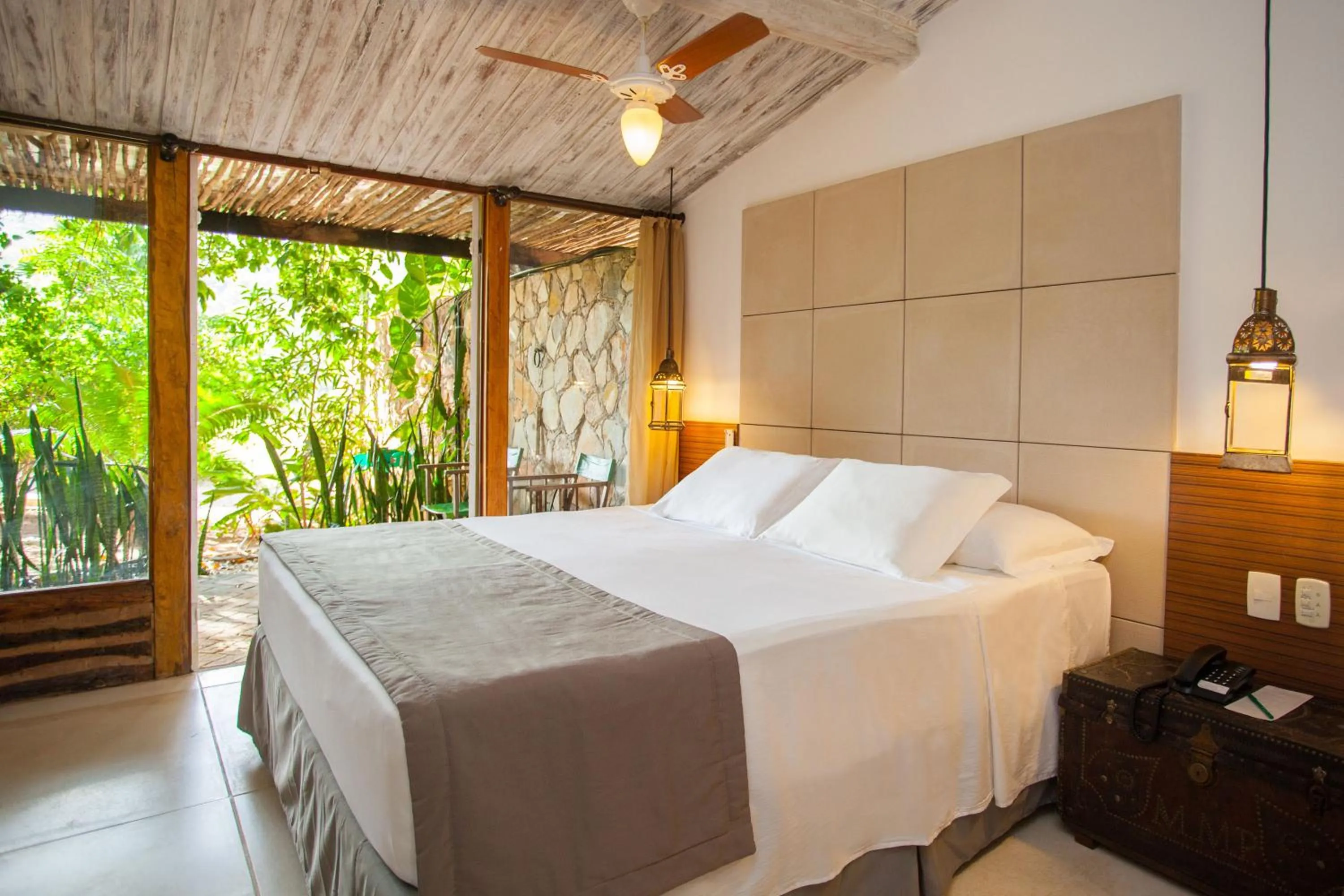 Bed in Hotel de Lençois