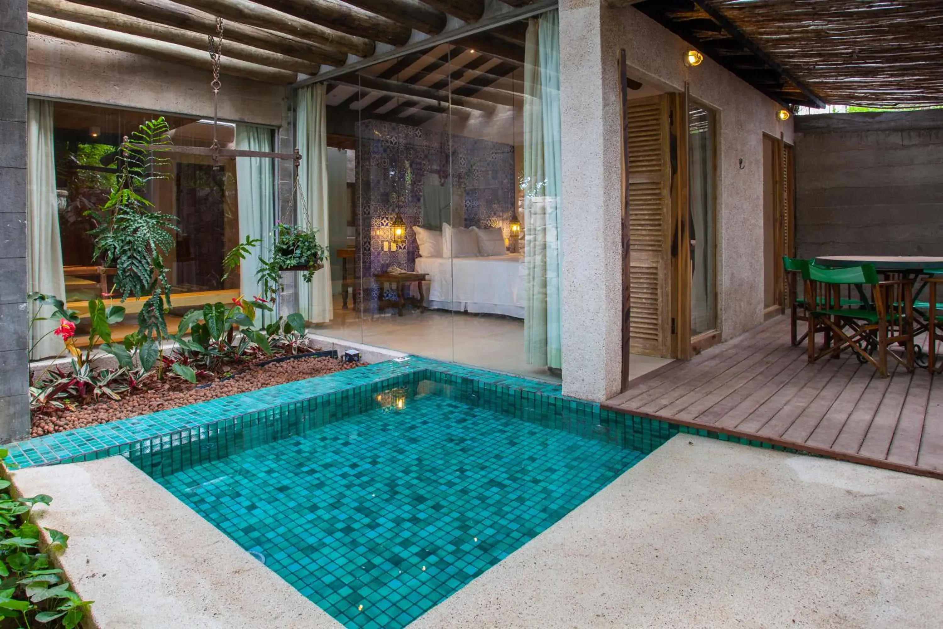 Swimming pool in Hotel de Lençois Swimming pool in Hotel de Lençois