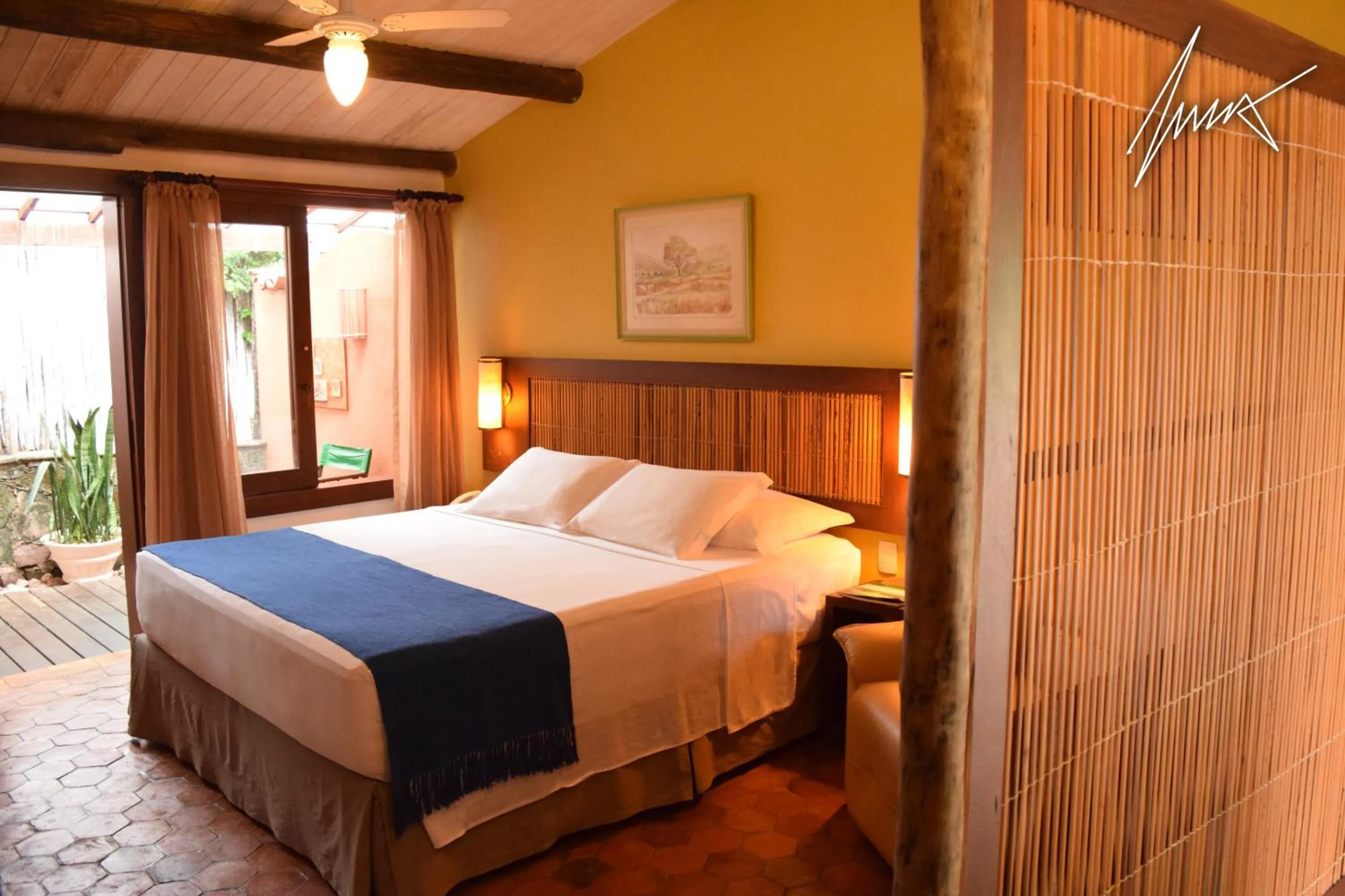 Bed in Hotel de Lençois