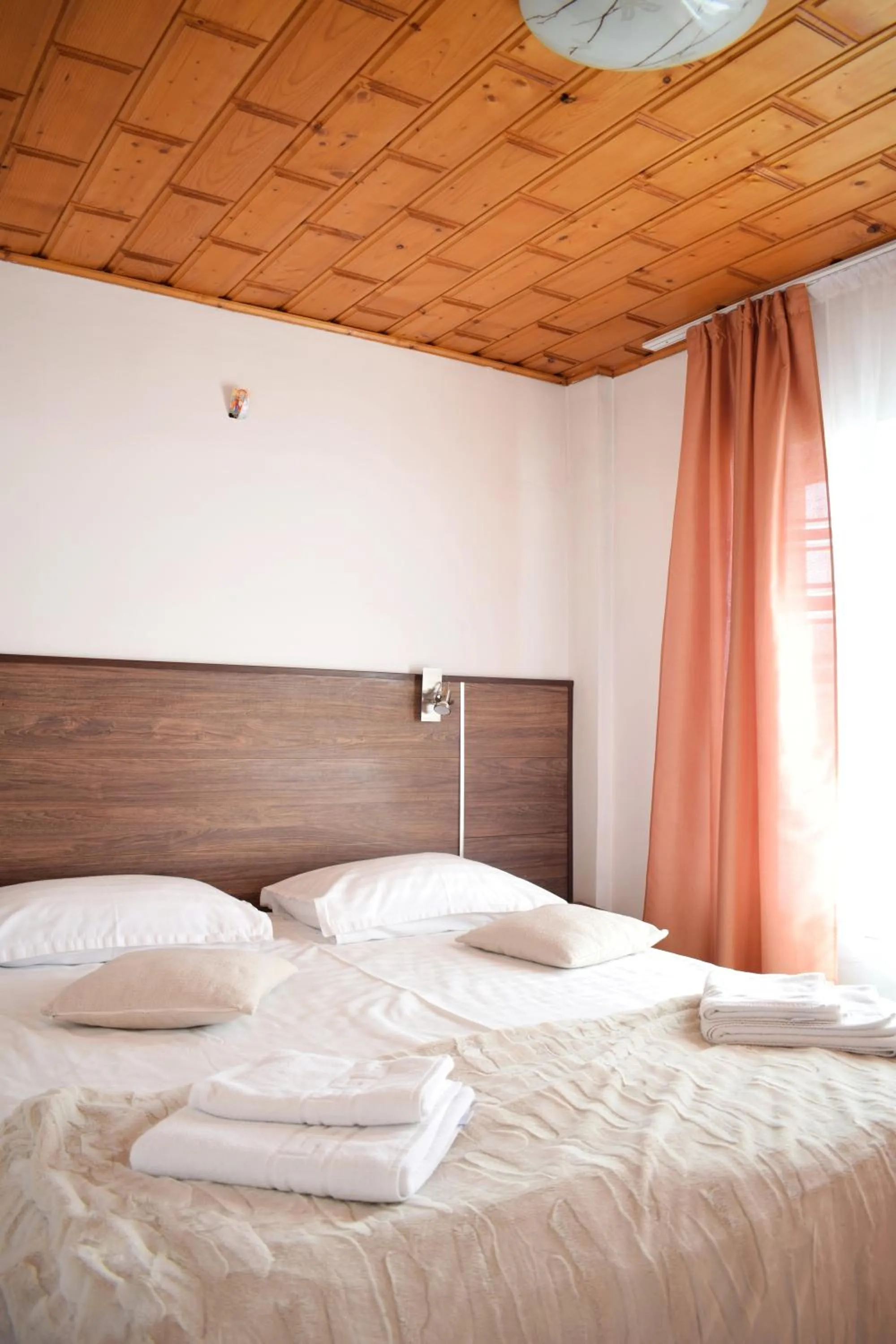 Bed in Hotel Simeria