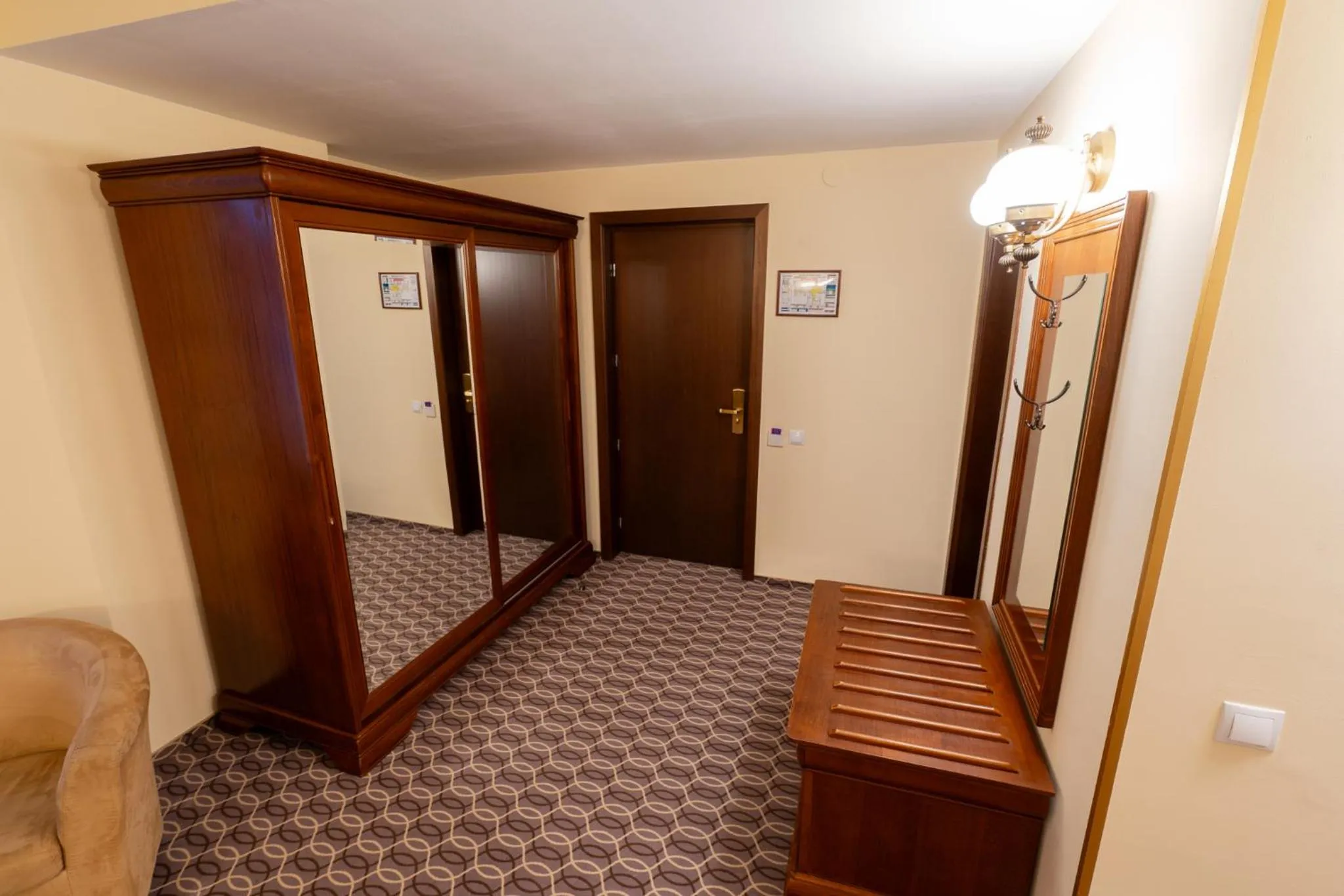 wardrobe in Hotel Dorna