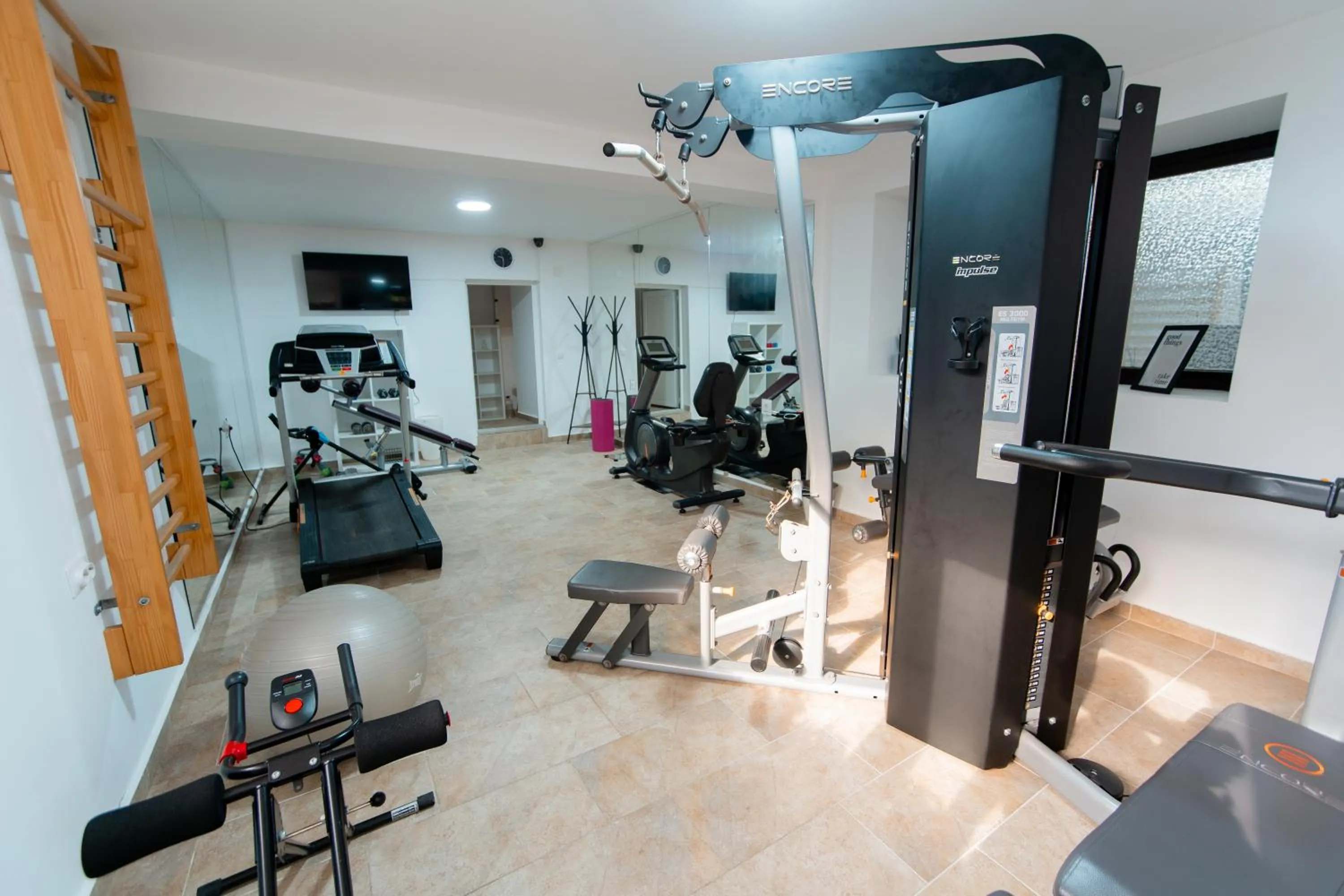Fitness centre/facilities in Hotel Dorna