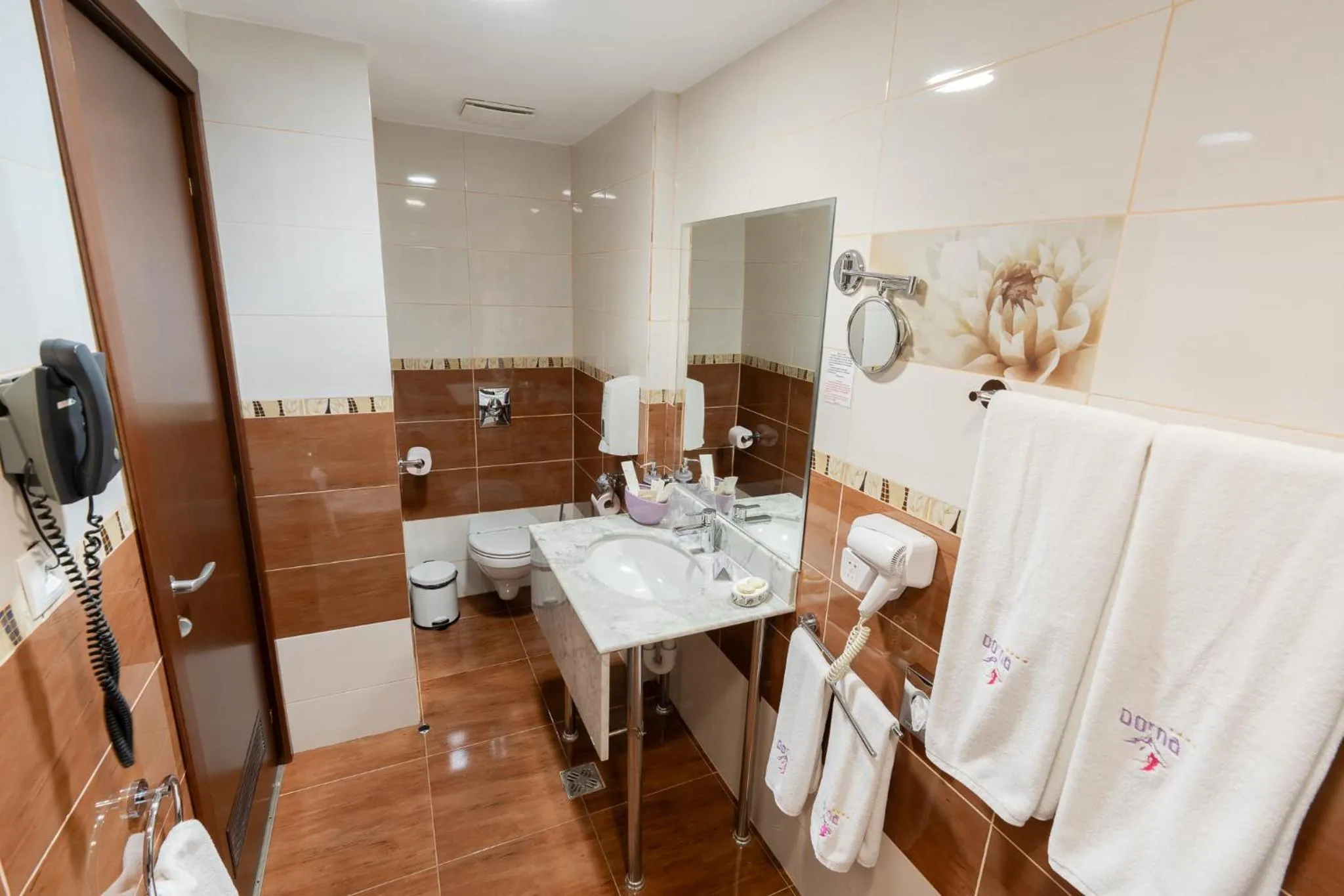 Toilet in Hotel Dorna